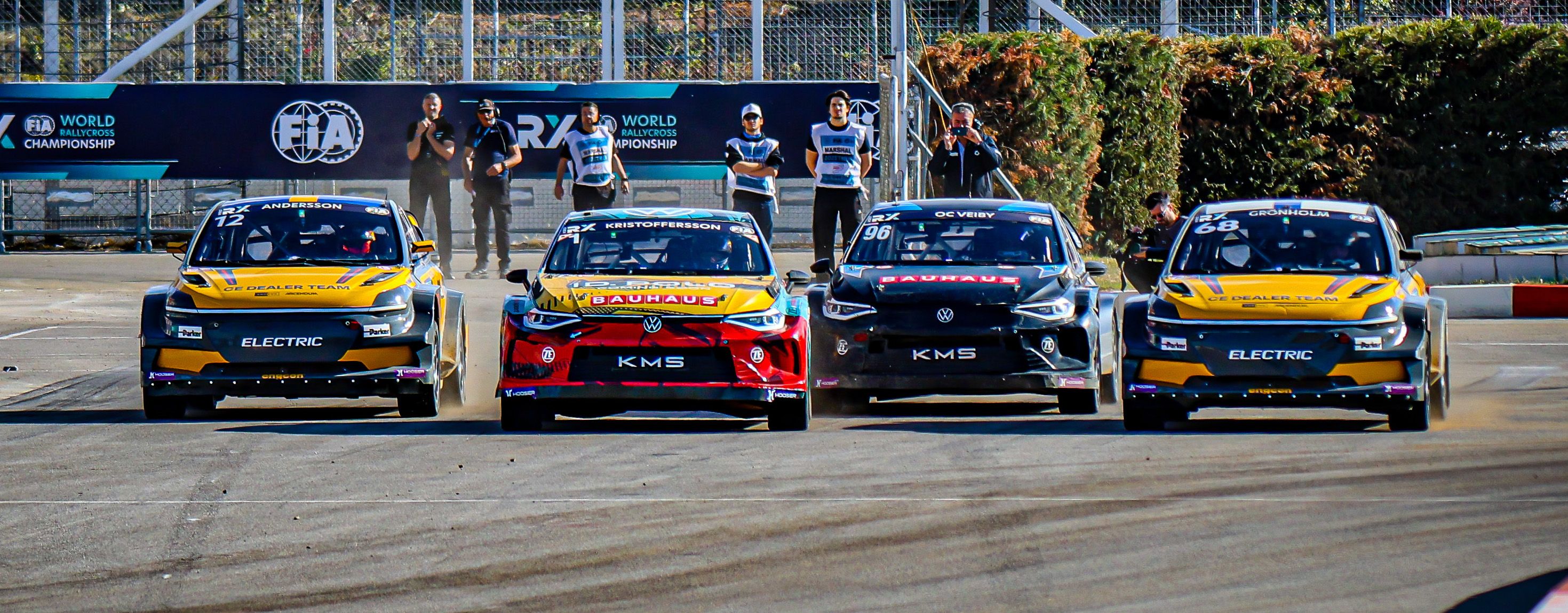 The start of the World RX final in Istanbul in 2025