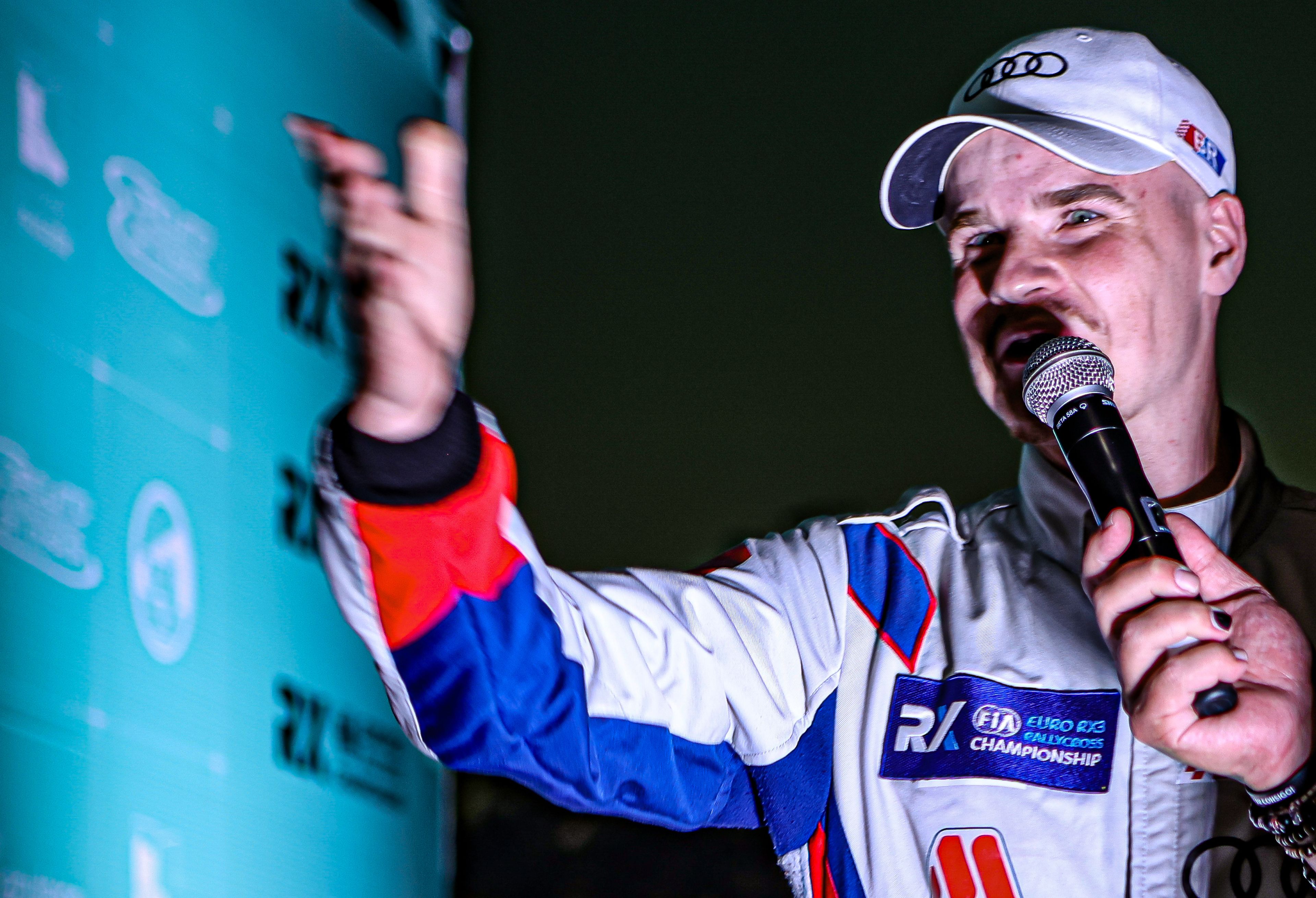 Euro RX3 racer Libor Teješ