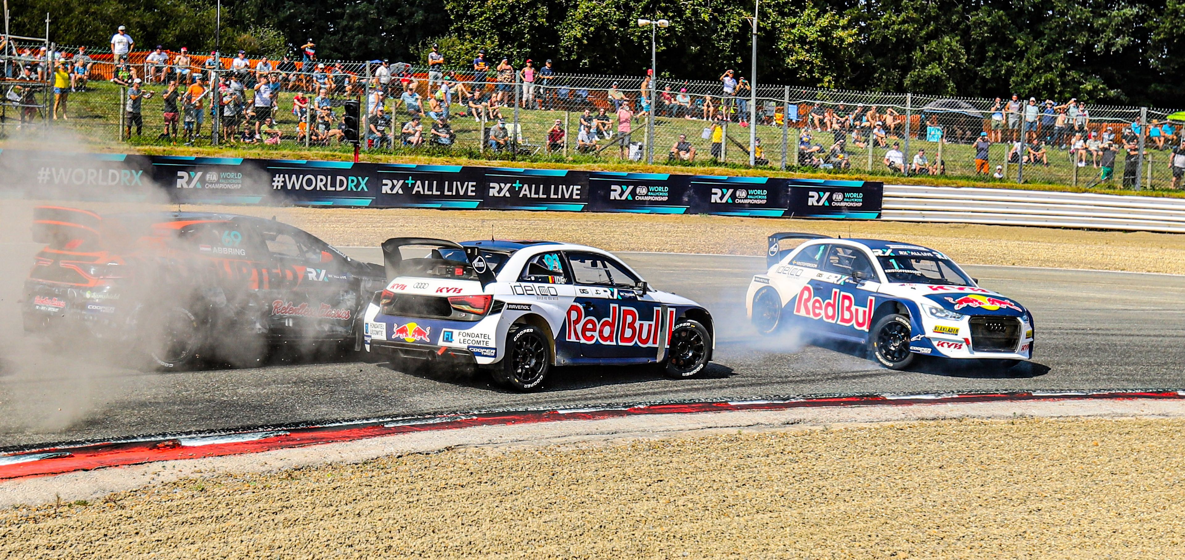 World RX action at Lohéac in France in 2021