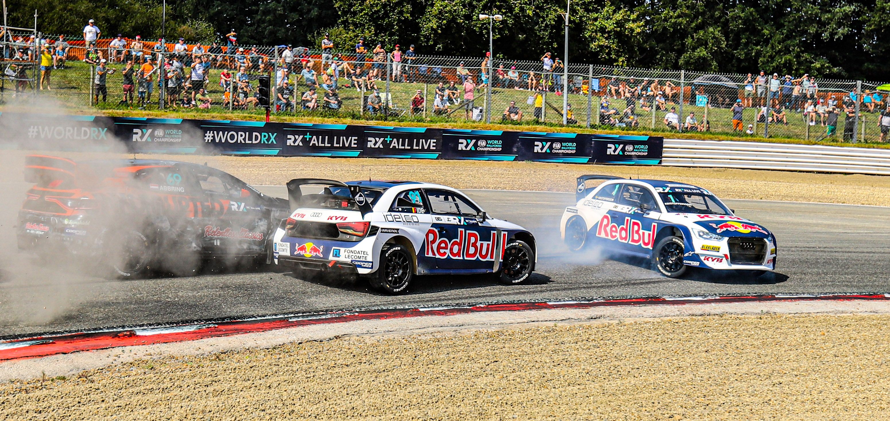 World RX action at Lohéac in France in 2021