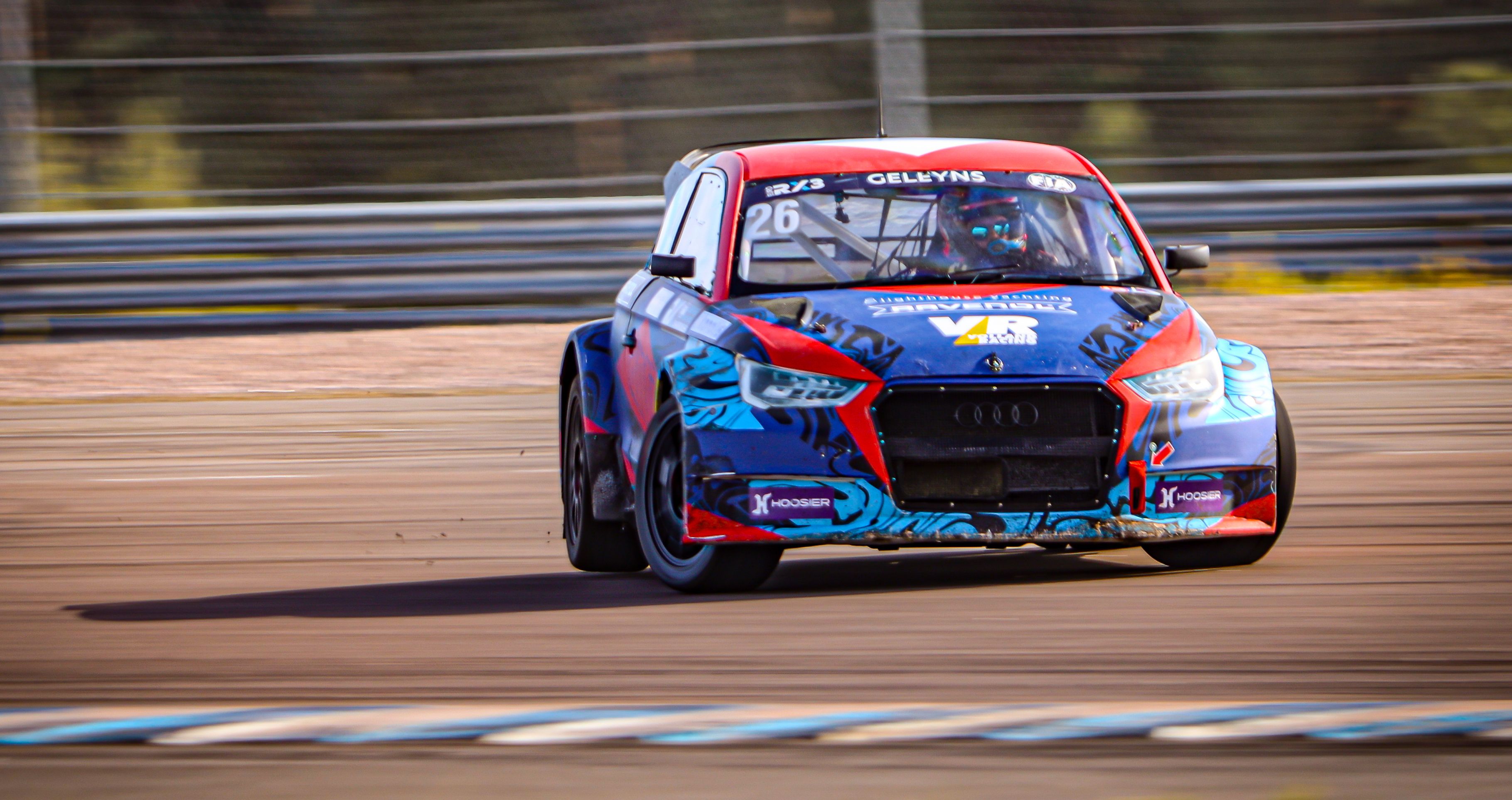 Nicolas Geleyns on-track in Euro RX3 at World RX of Finland 2025