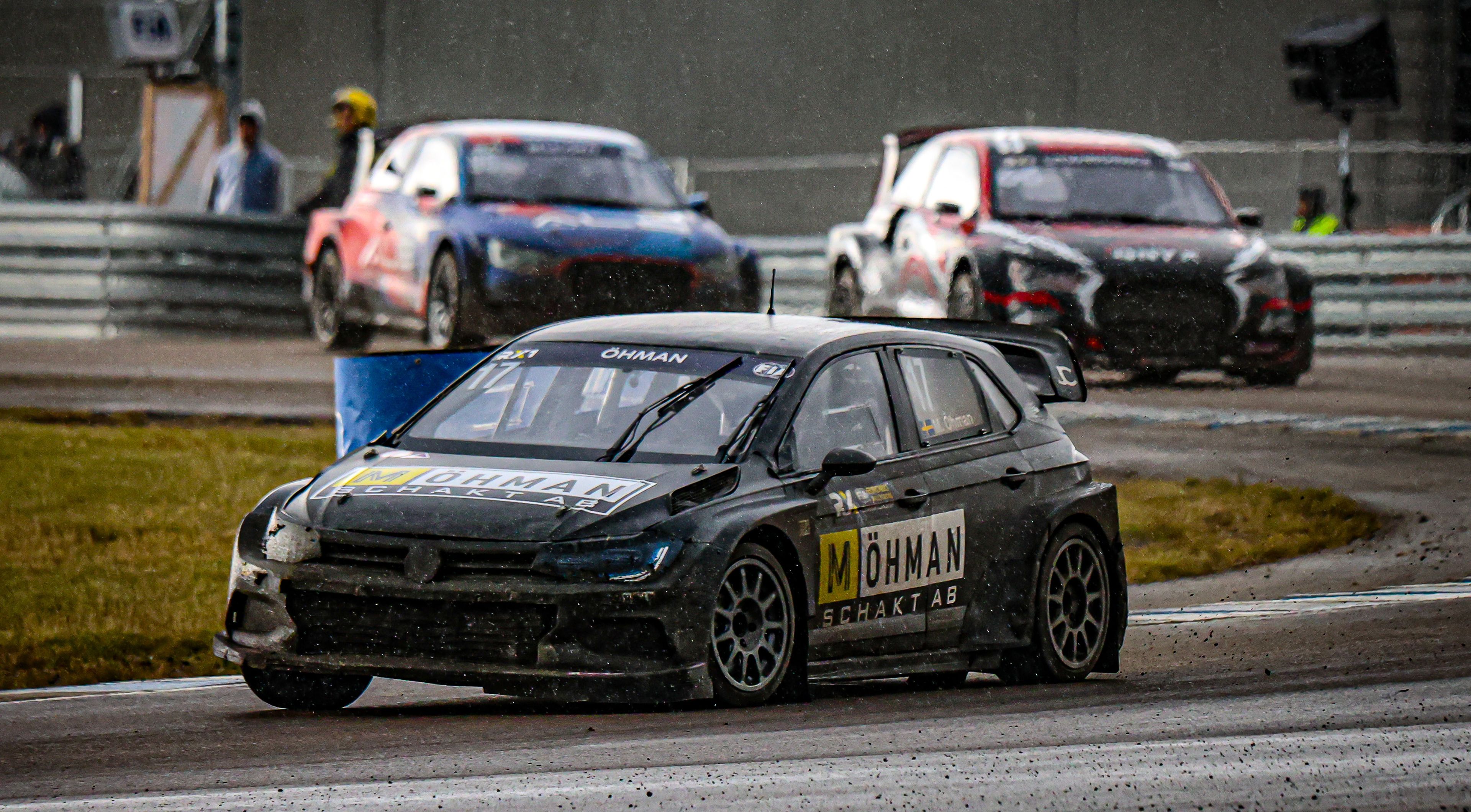Mats Öhman on-track in Euro RX1 at Finland's KymiRing in 2025