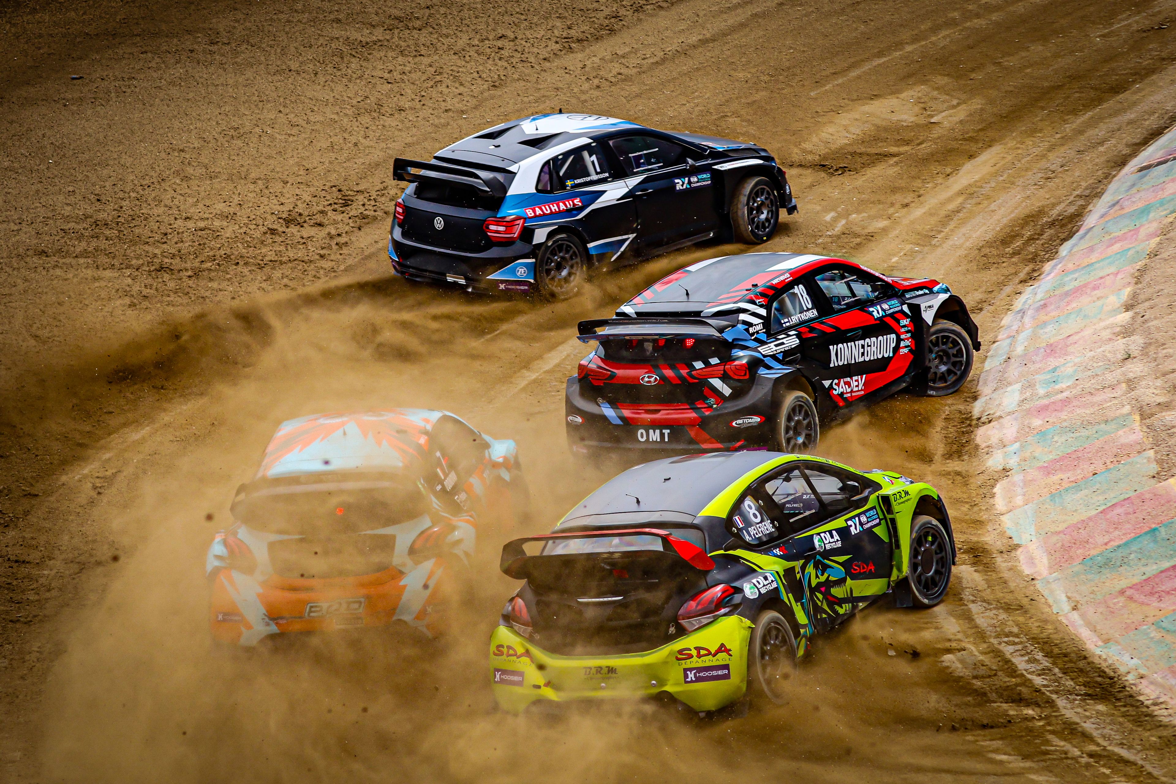 Action during World RX of Portugal at Lousada in 2025