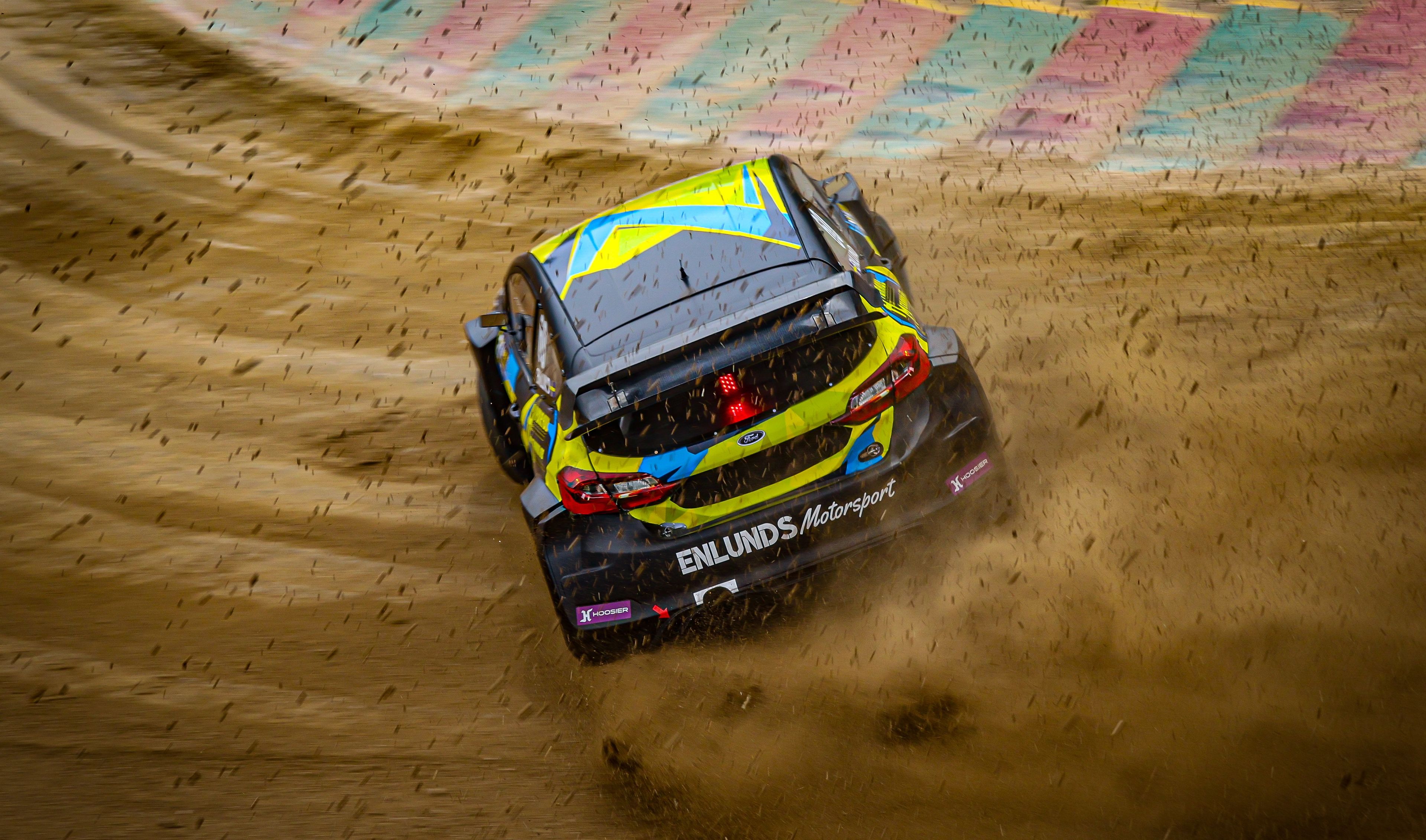 Martin Enlund in action in Euro RX1 at Lousada in Portugal in 2025 (1)