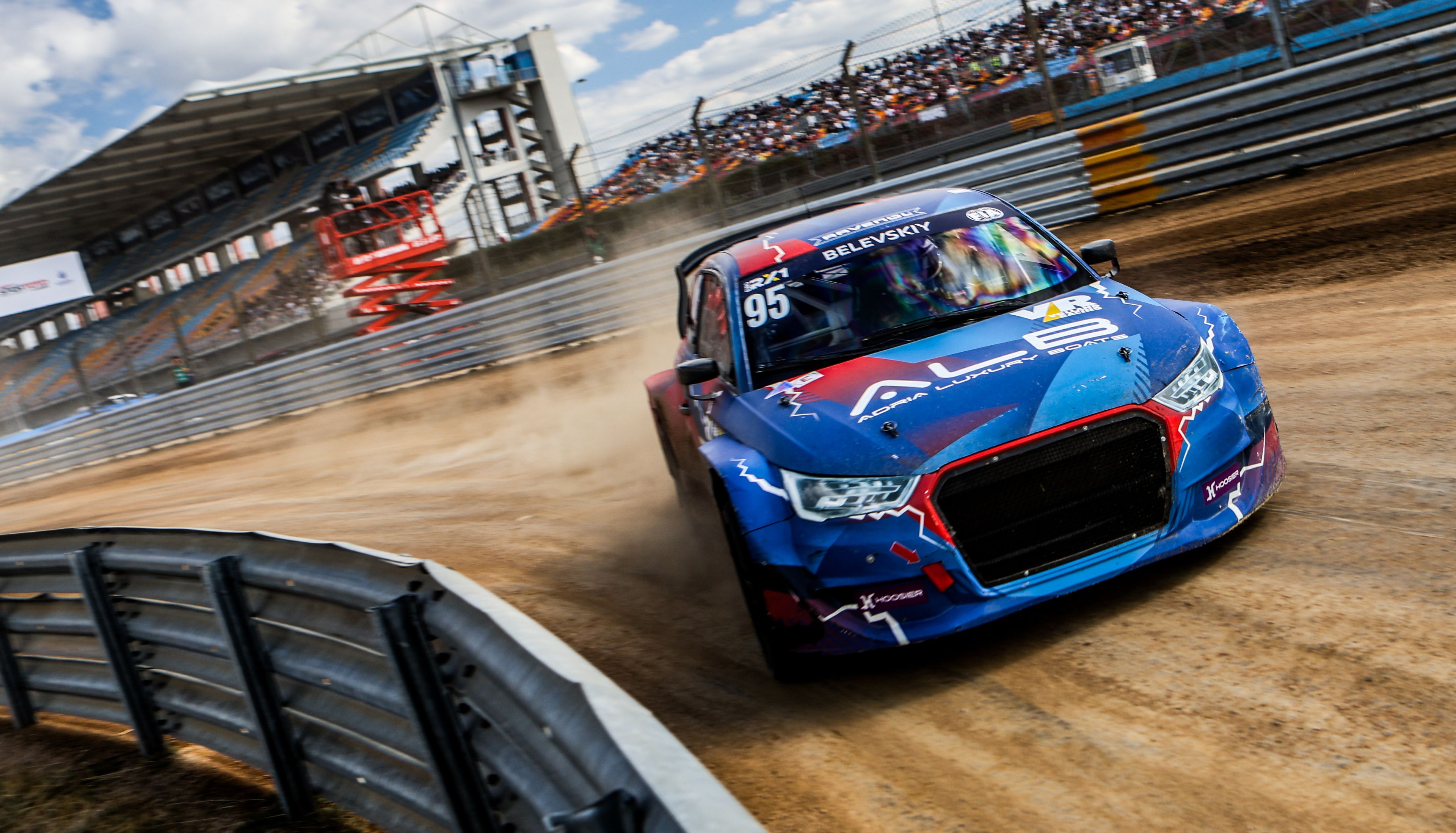 Yury Belevskiy in Euro RX1 action in Türkiye in 2025