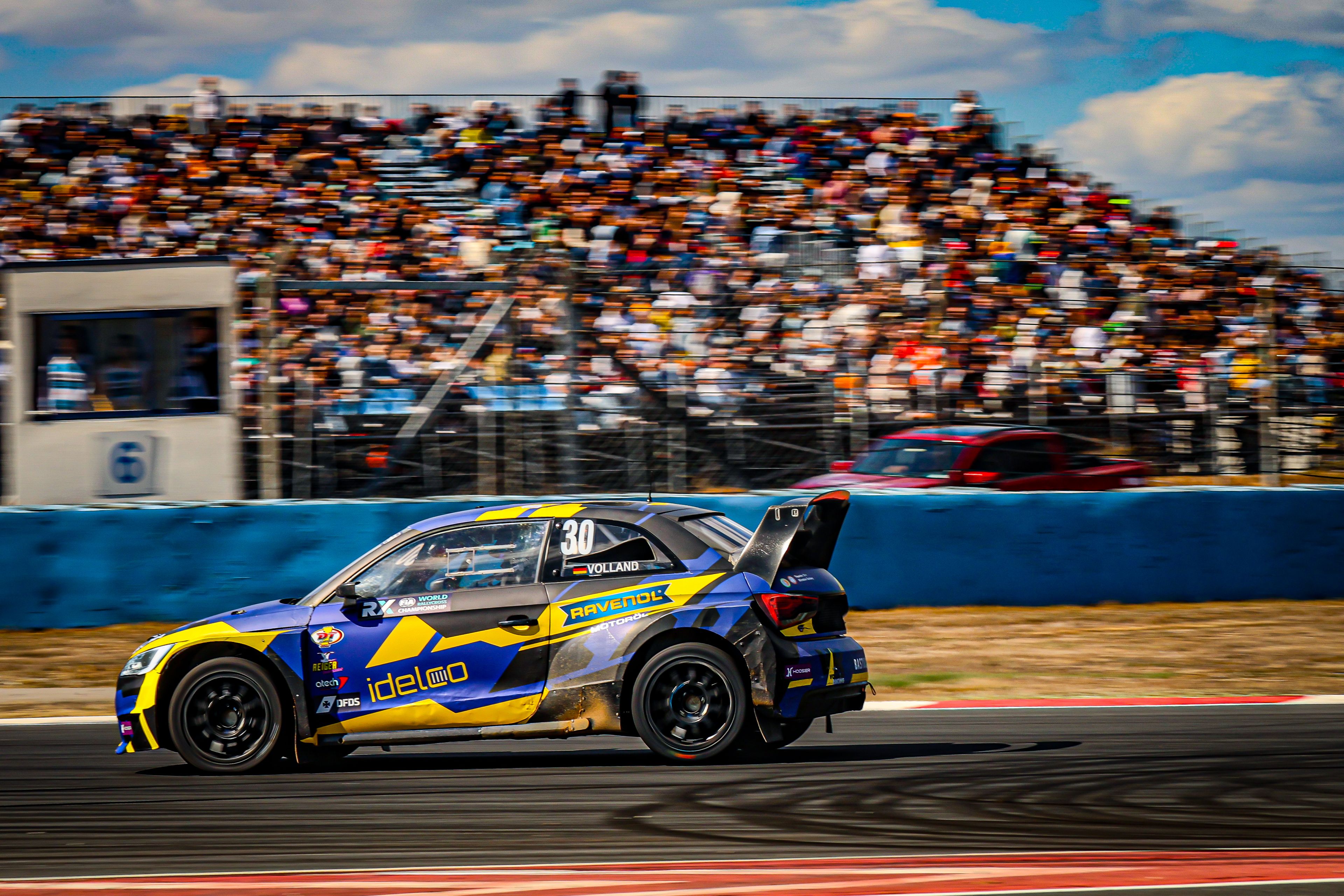 Nils Volland in World RX action in Istanbul, Türkiye in 2025