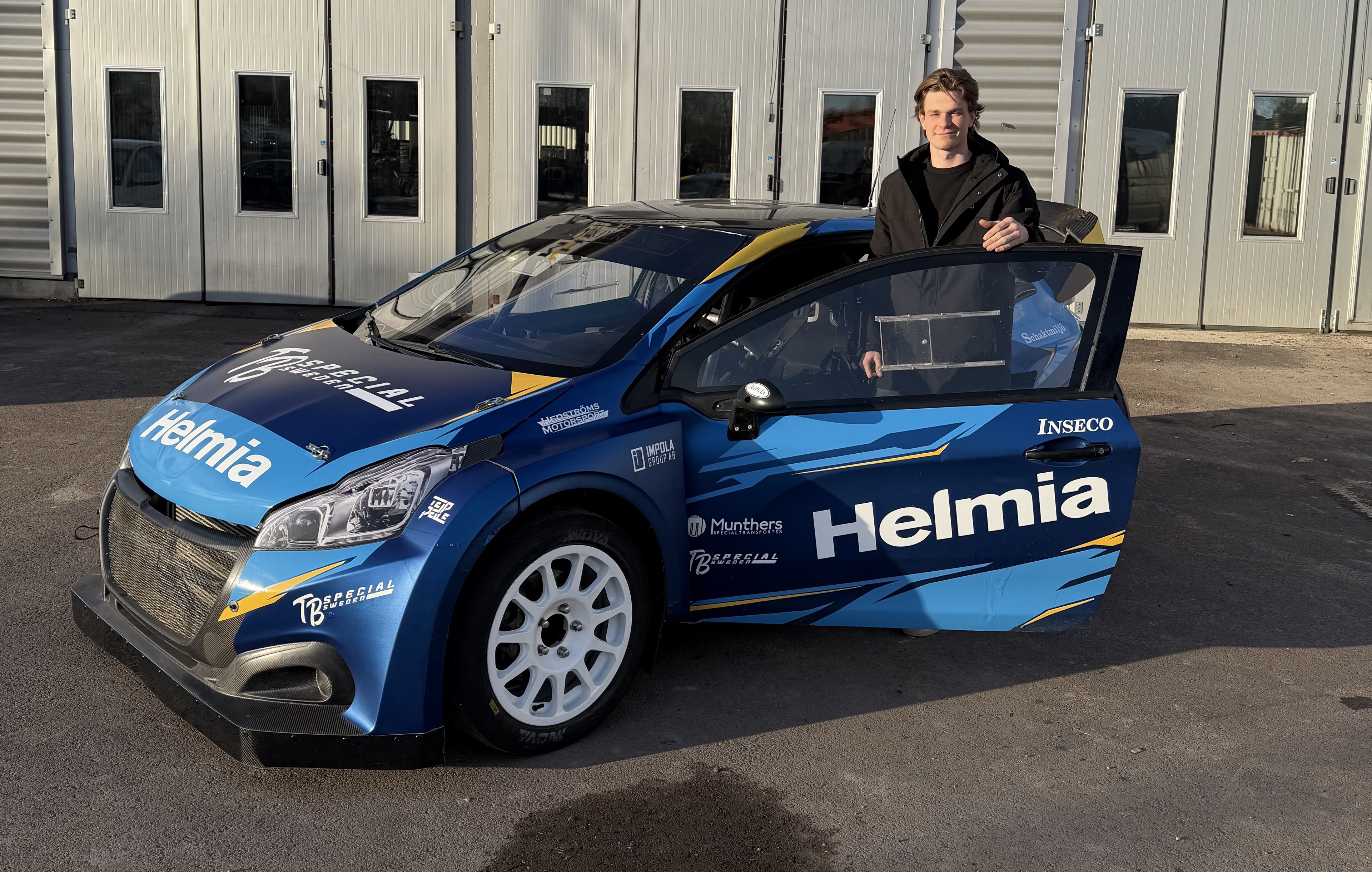 Euro RX1 competitor, Casper Jansson