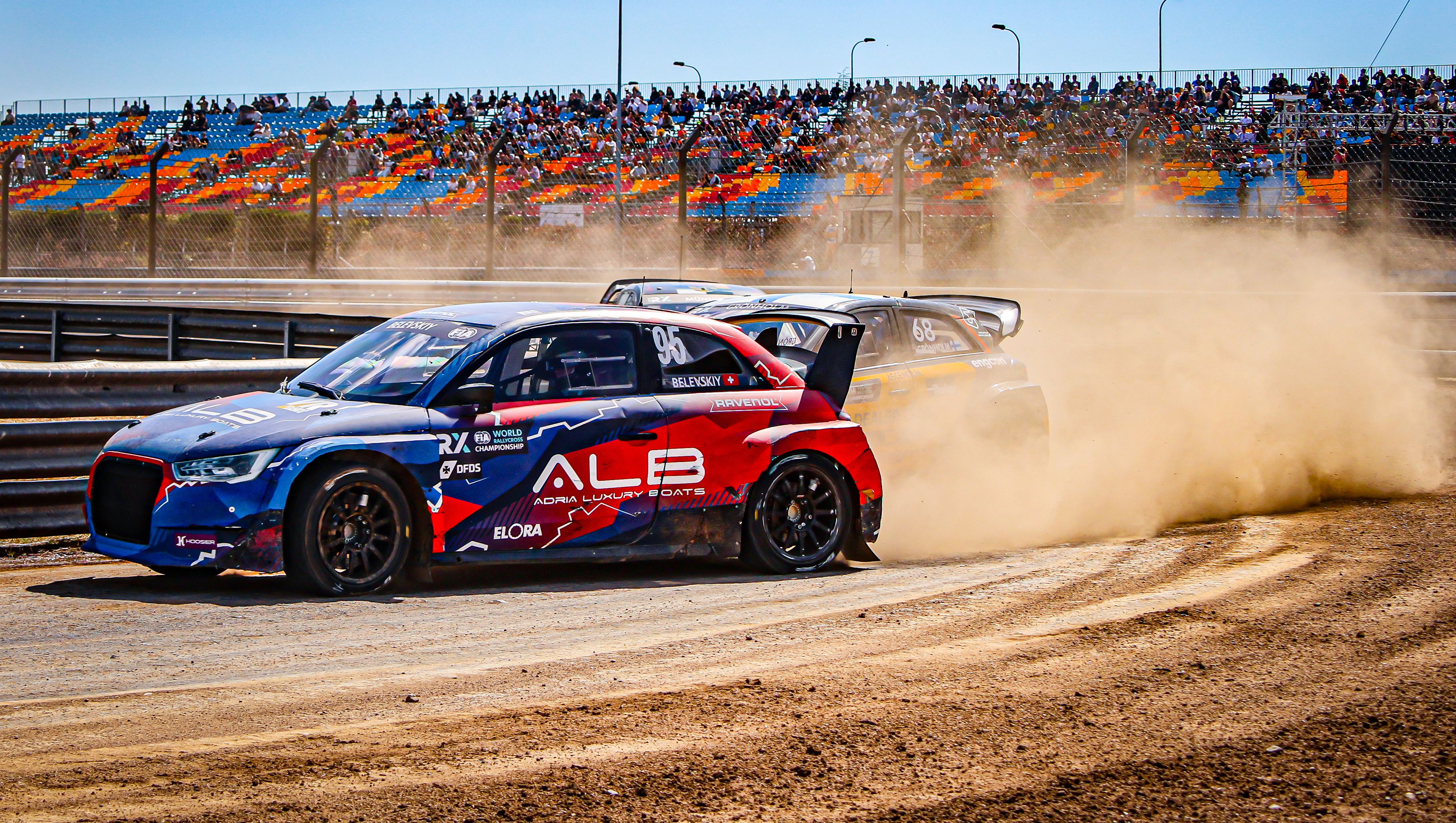 Yury Belevskiy on-track at World RX of Türkiye in Istanbul in 2025