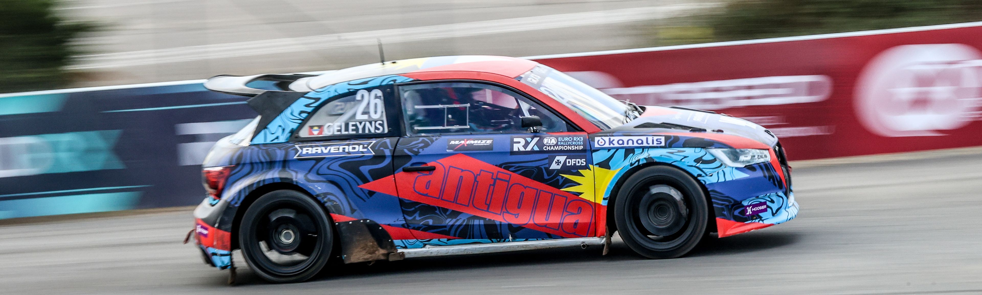 Nicolas Geleyns on-track in Euro RX3 during World RX of Türkiye in 2025