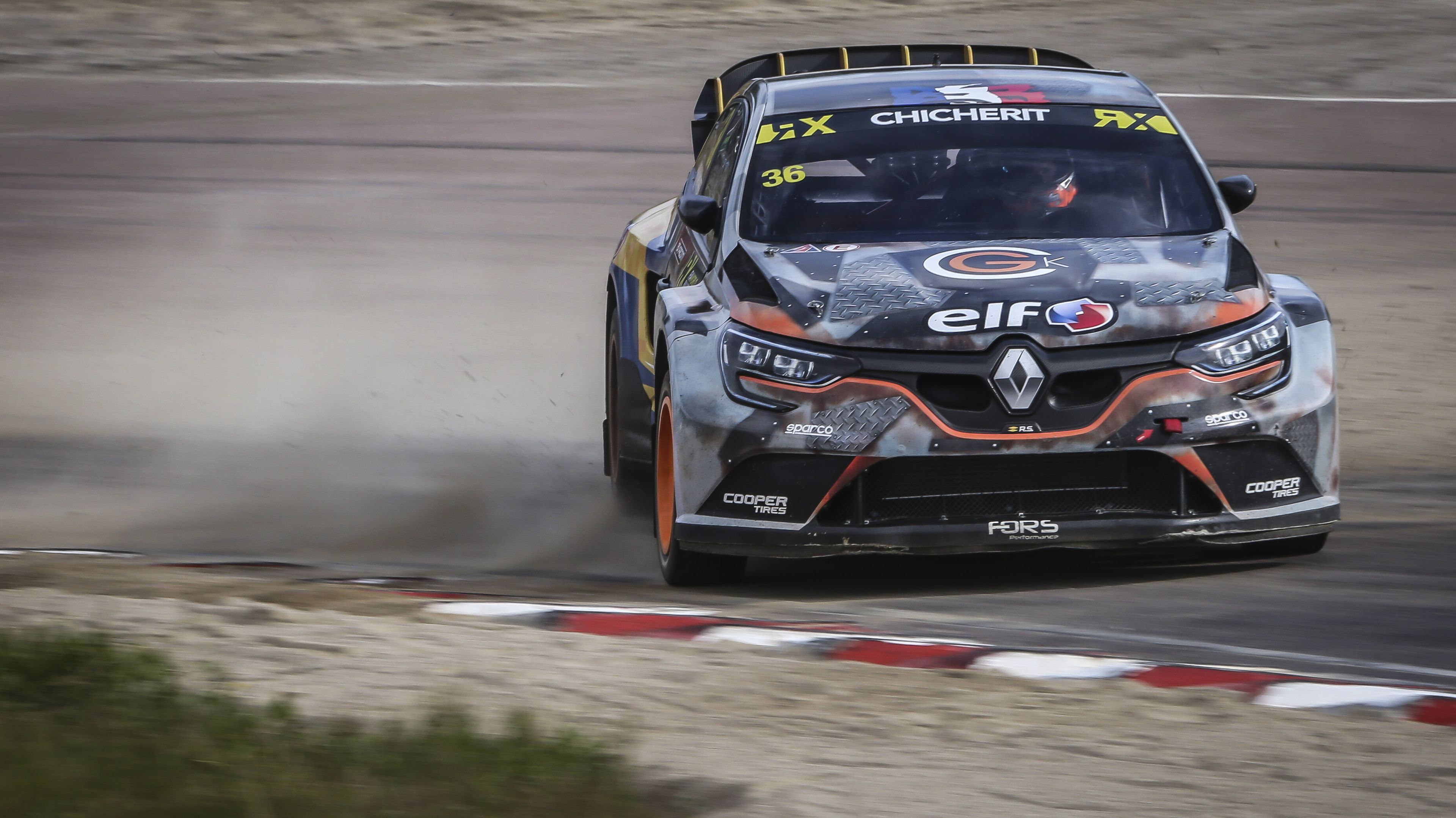 Guerlain Chicherit in World RX action in 2018