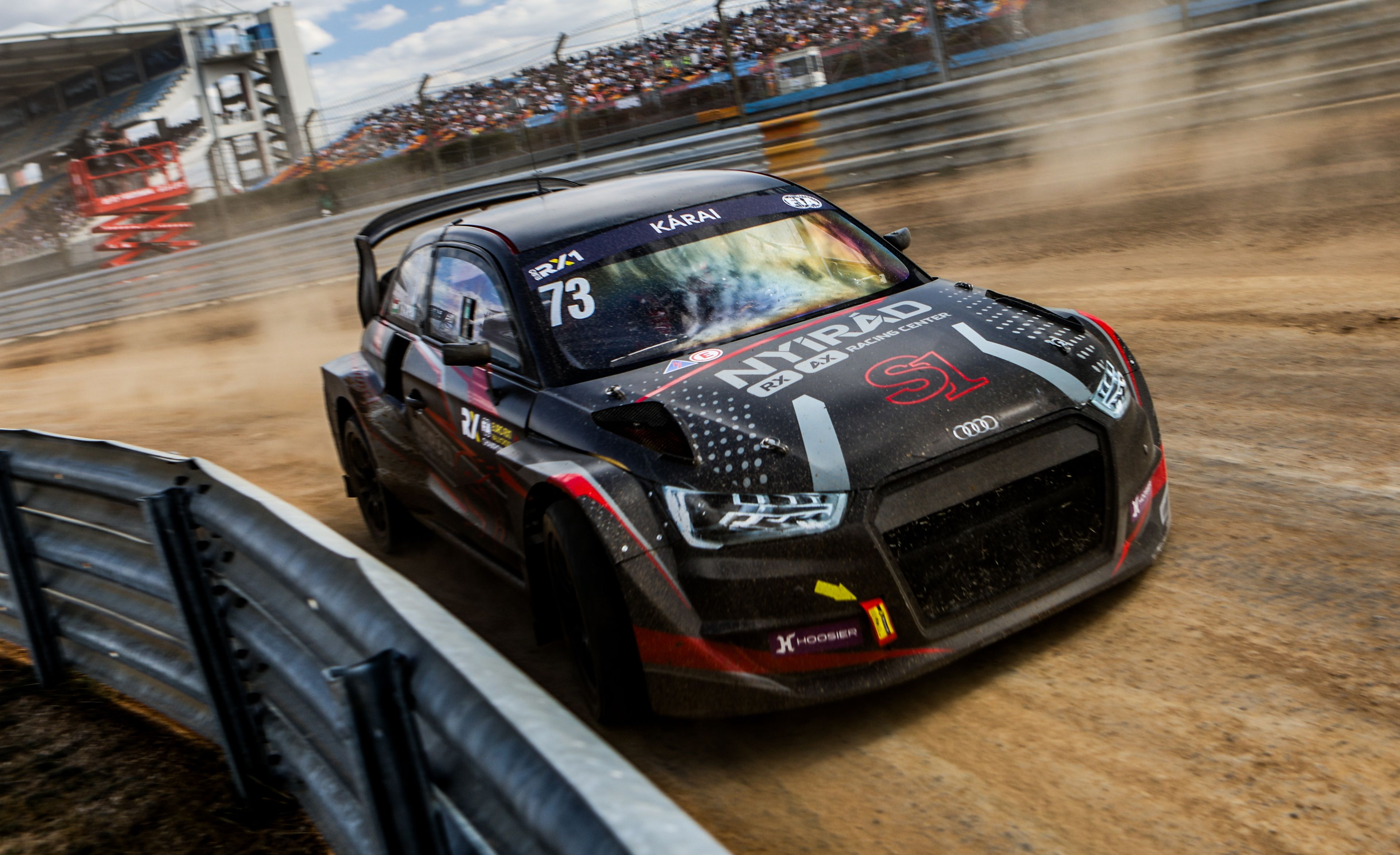 Tamás Kárai in Euro RX1 action In Istanbul in Türkiye in 2025