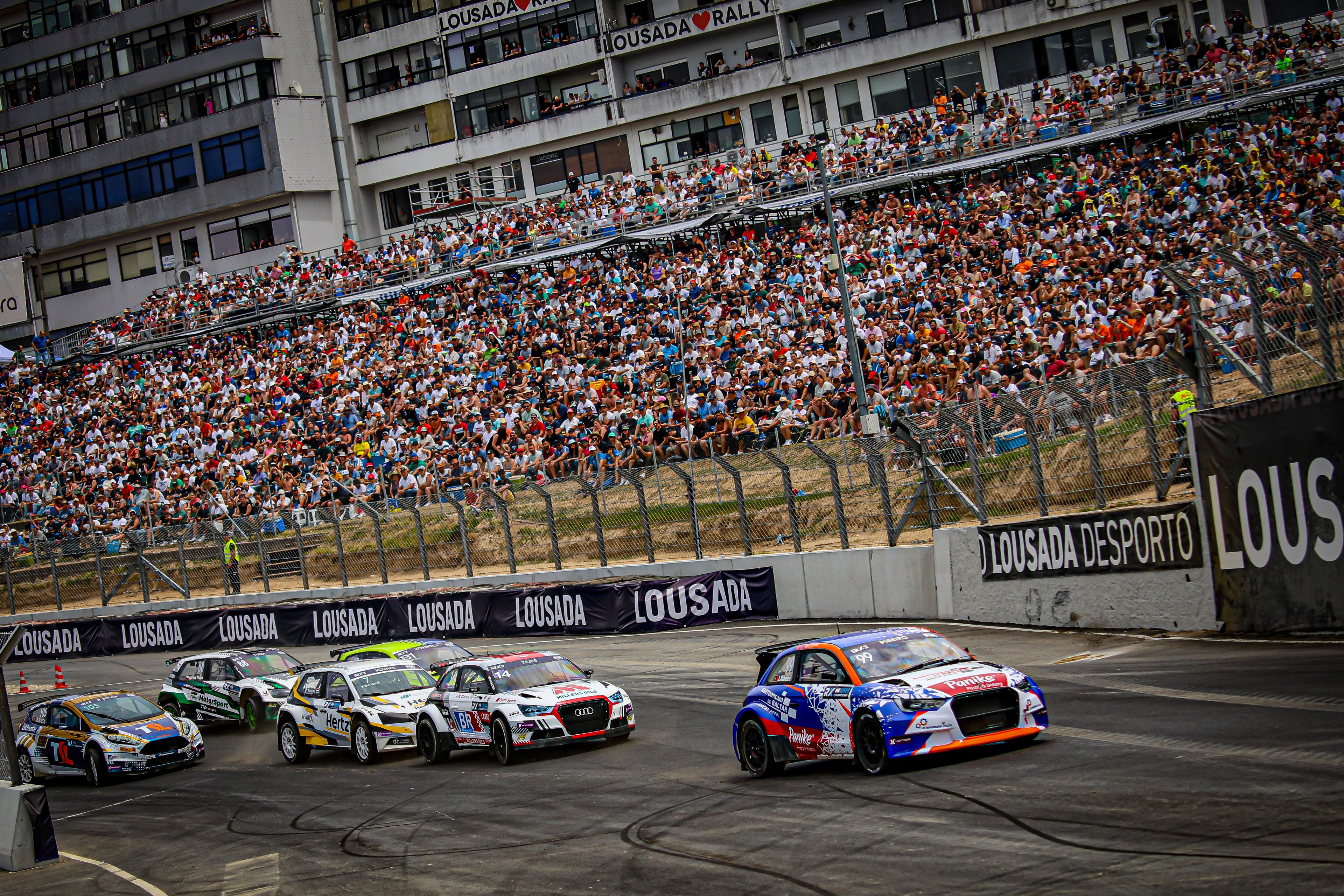 João Ribeiro leads the Euro RX3 field on home soil at Lousada in 2025