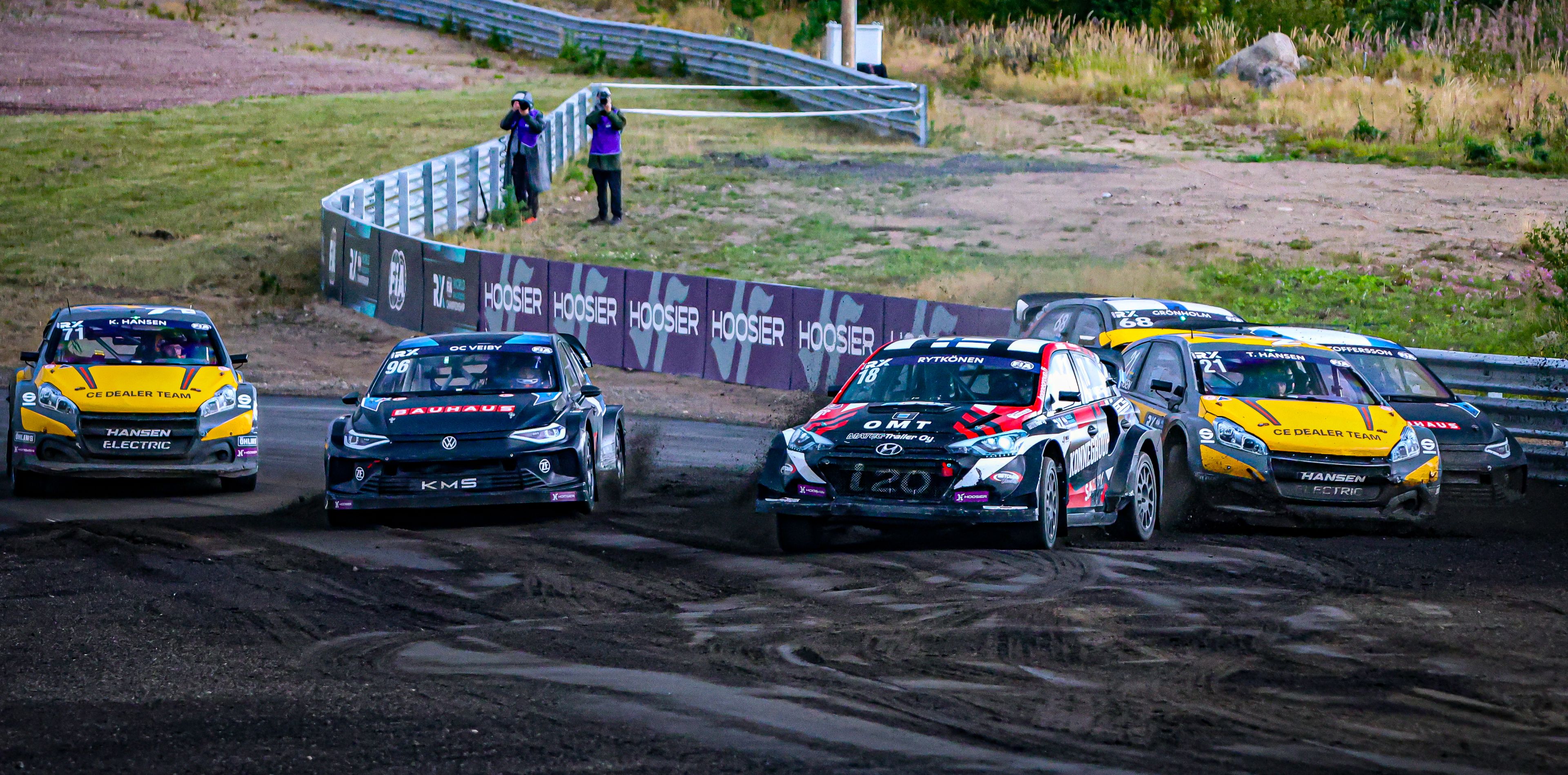 Start of the World RX Final at Finland's KymiRing in 2025