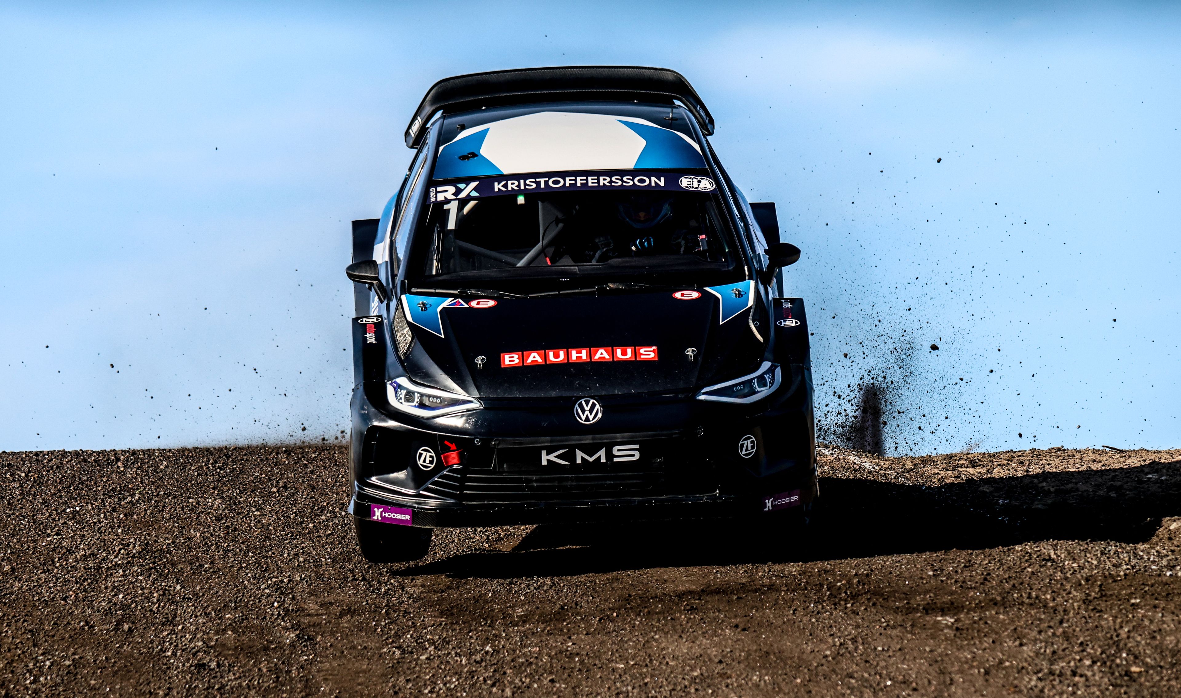 Johan Kristoffersson in action at World RX of Finland 2025