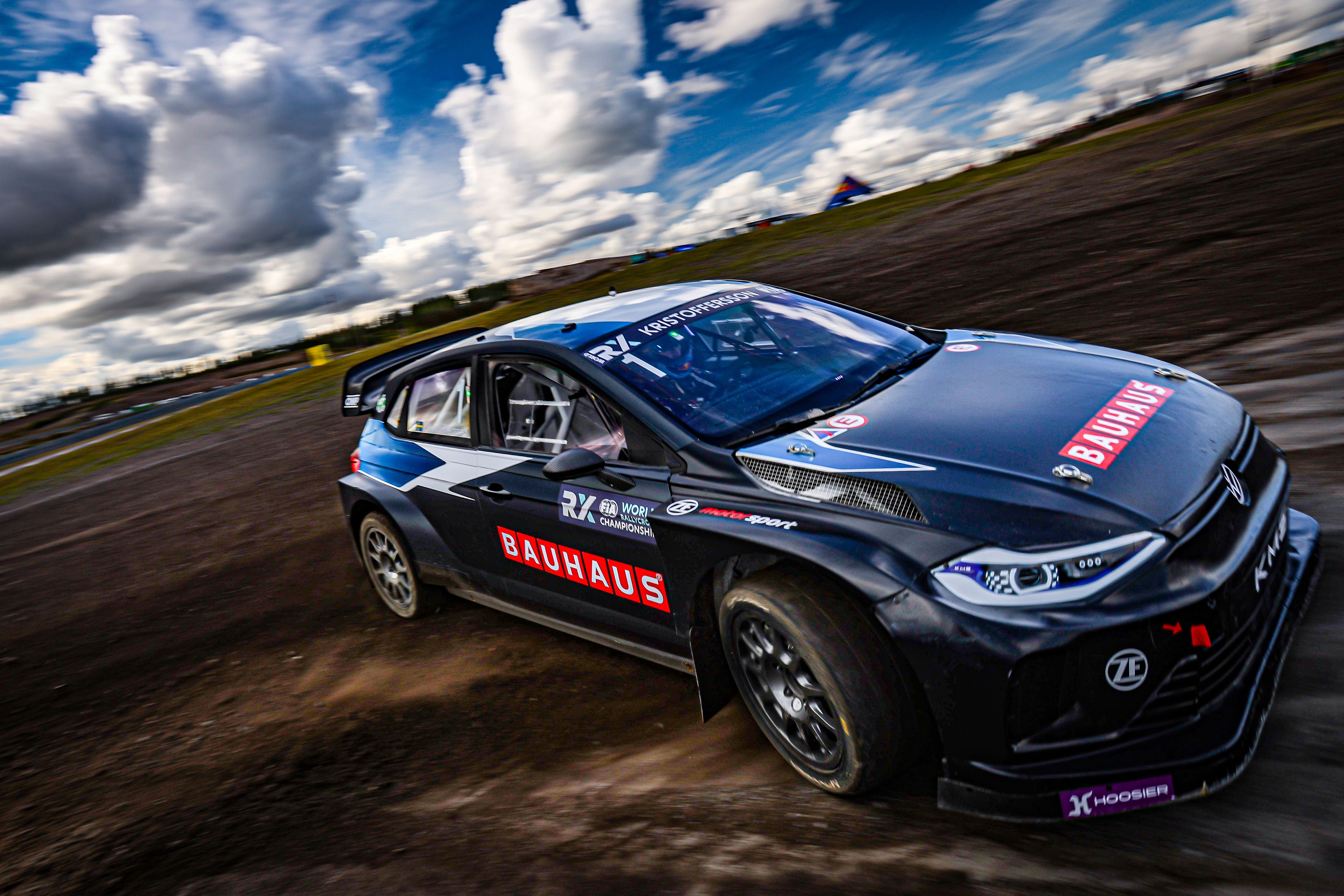 Johan Kristoffersson in action at World RX of Finland 2025