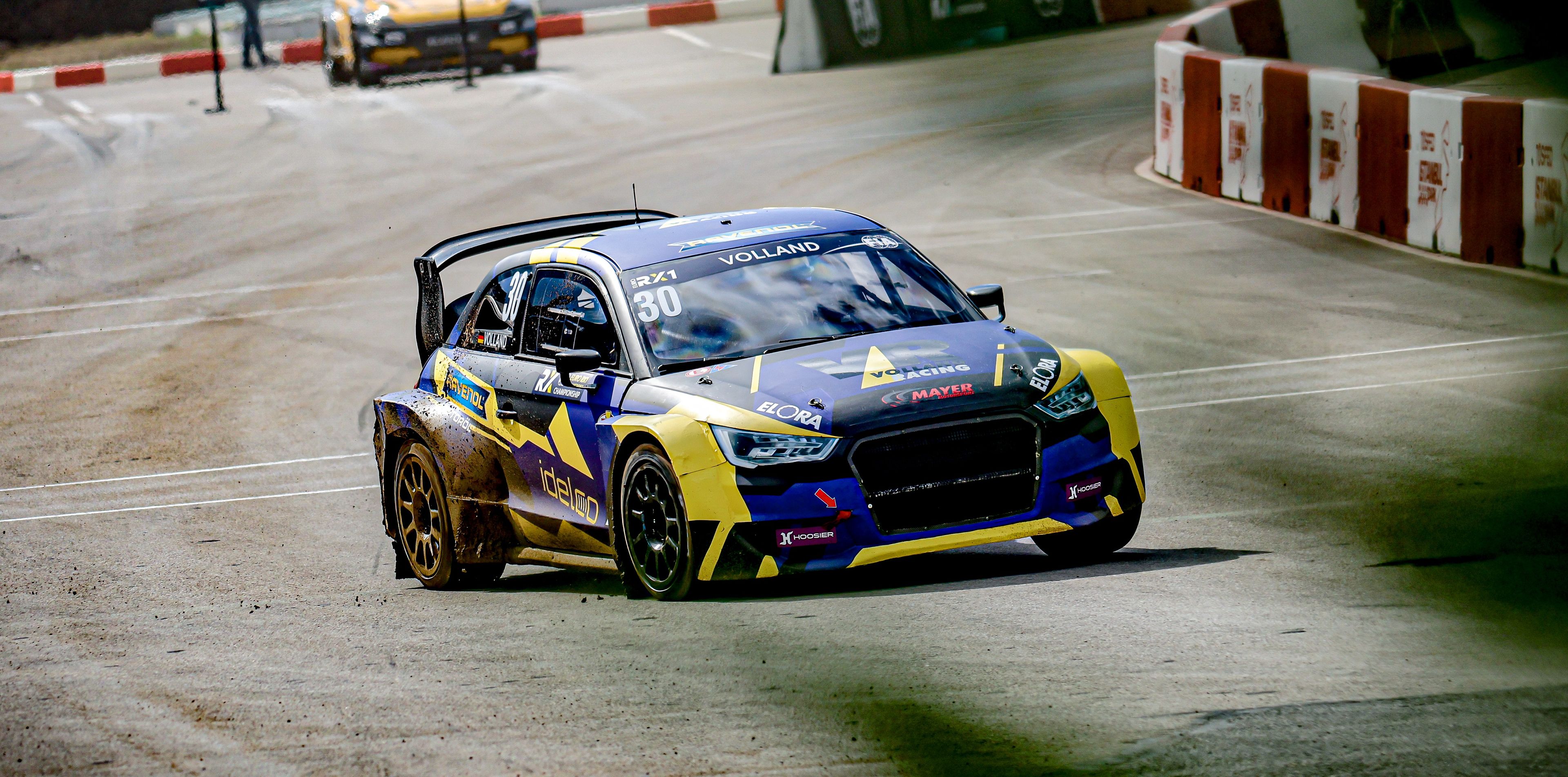Euro RX1 star Nils Volland on-track during World RX of Türkiye in 2025 (1)