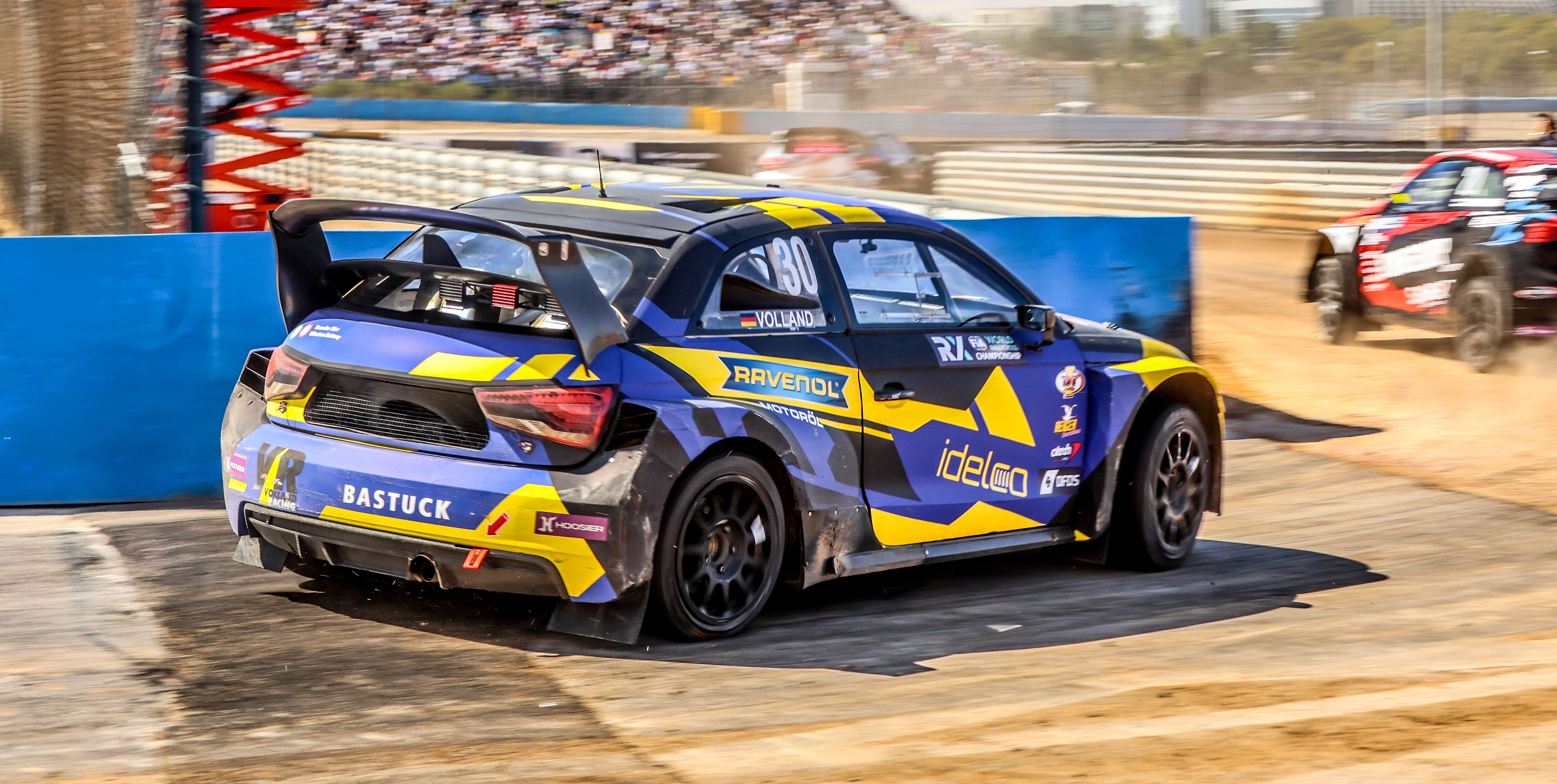 Nils Volland in World RX action in Istanbul, Türkiye in 2025