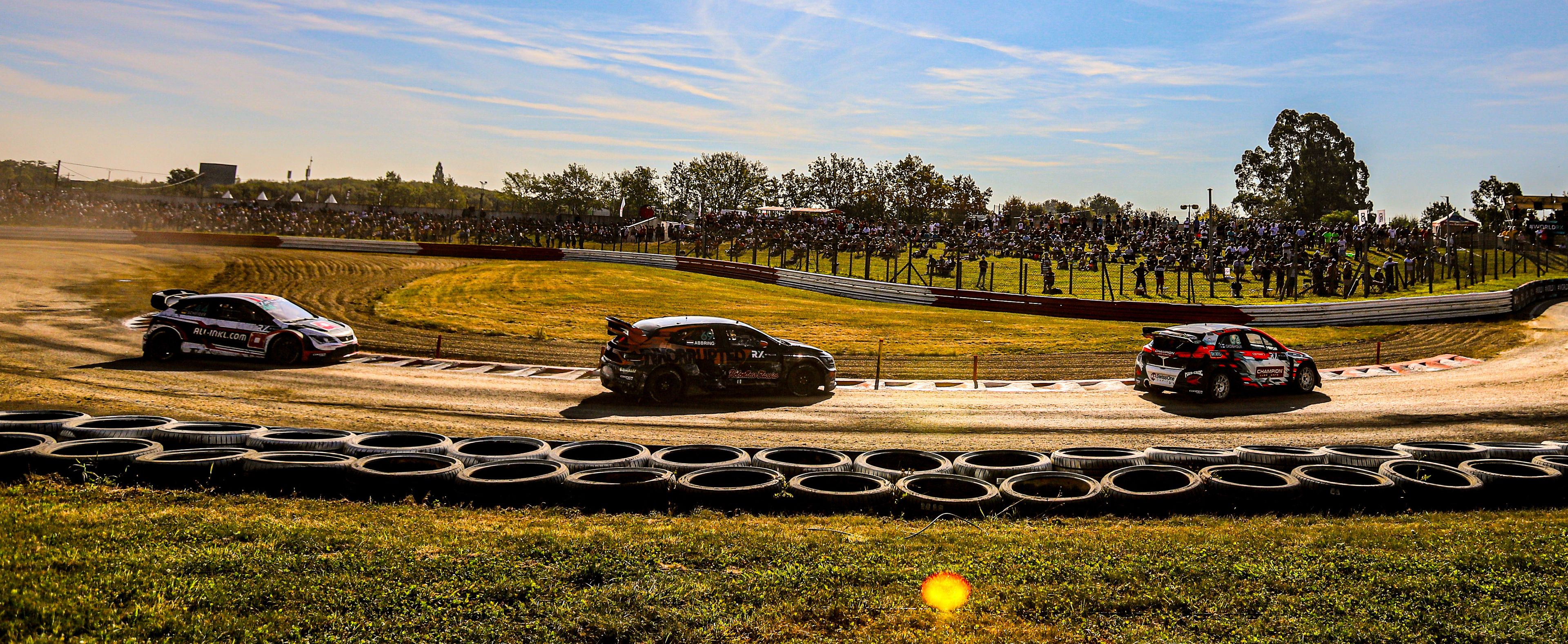 World RX action at Lohéac in France in 2021