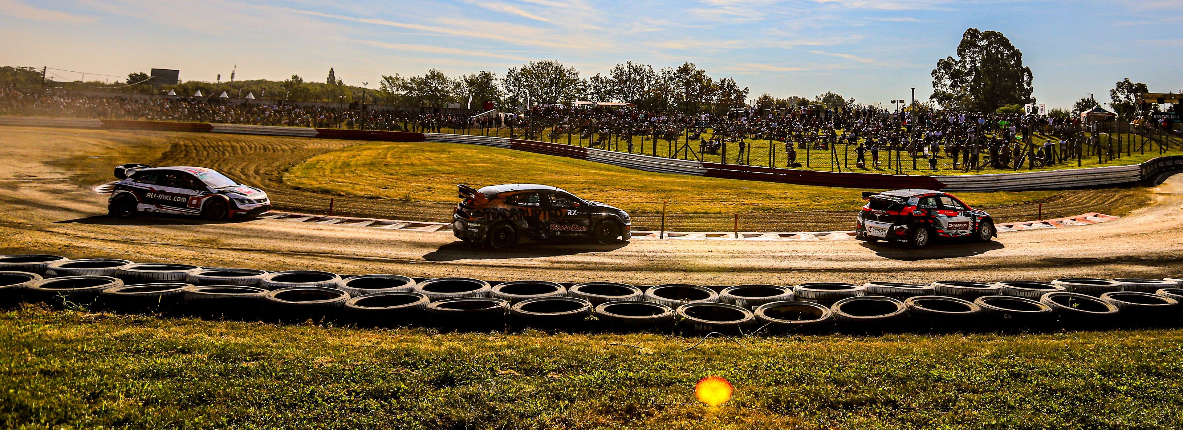 World RX action at Lohéac in France in 2021 (1)