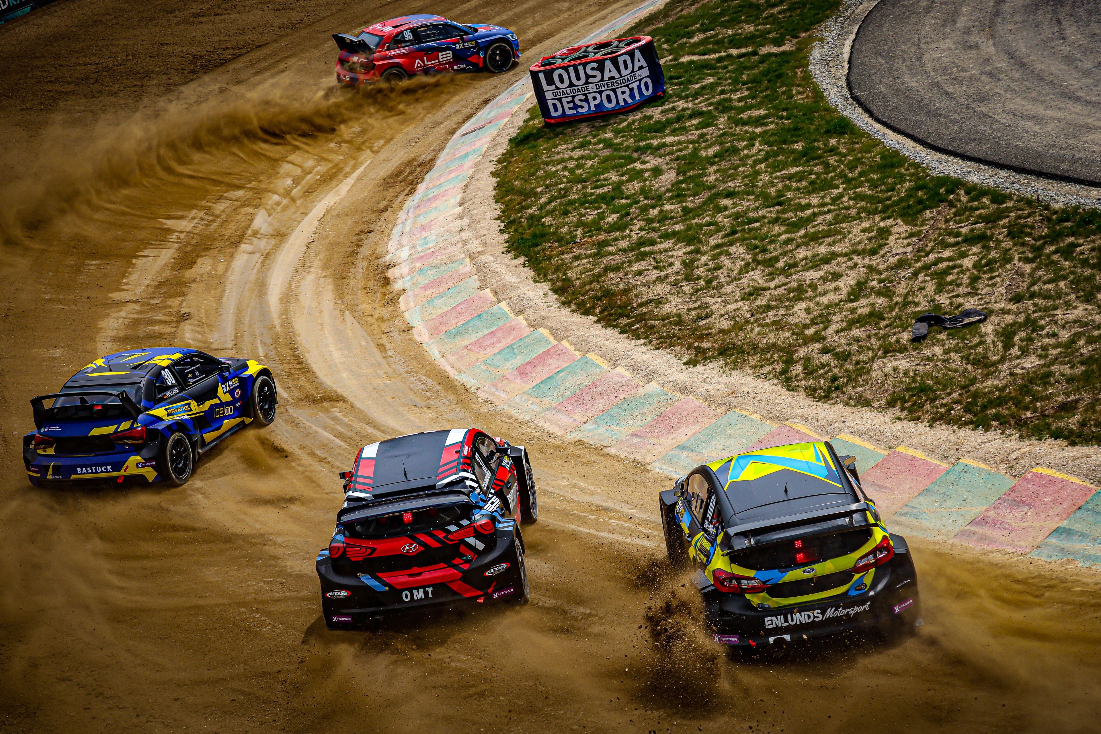 Euro RX1 action at Lousada in Portugal in 2025