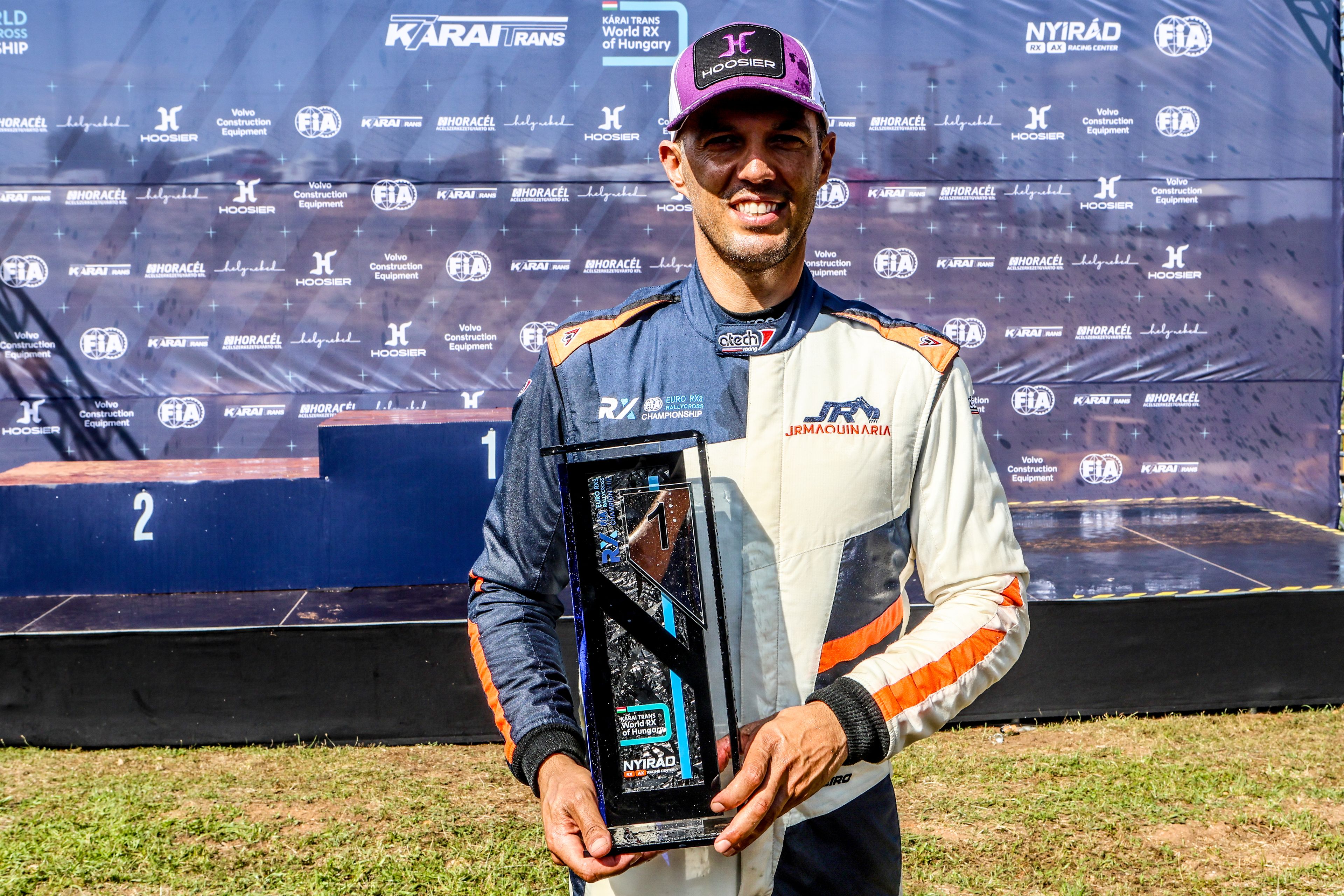 João Ribeiro wins the Euro RX3 category at World RX of Hungary 2025