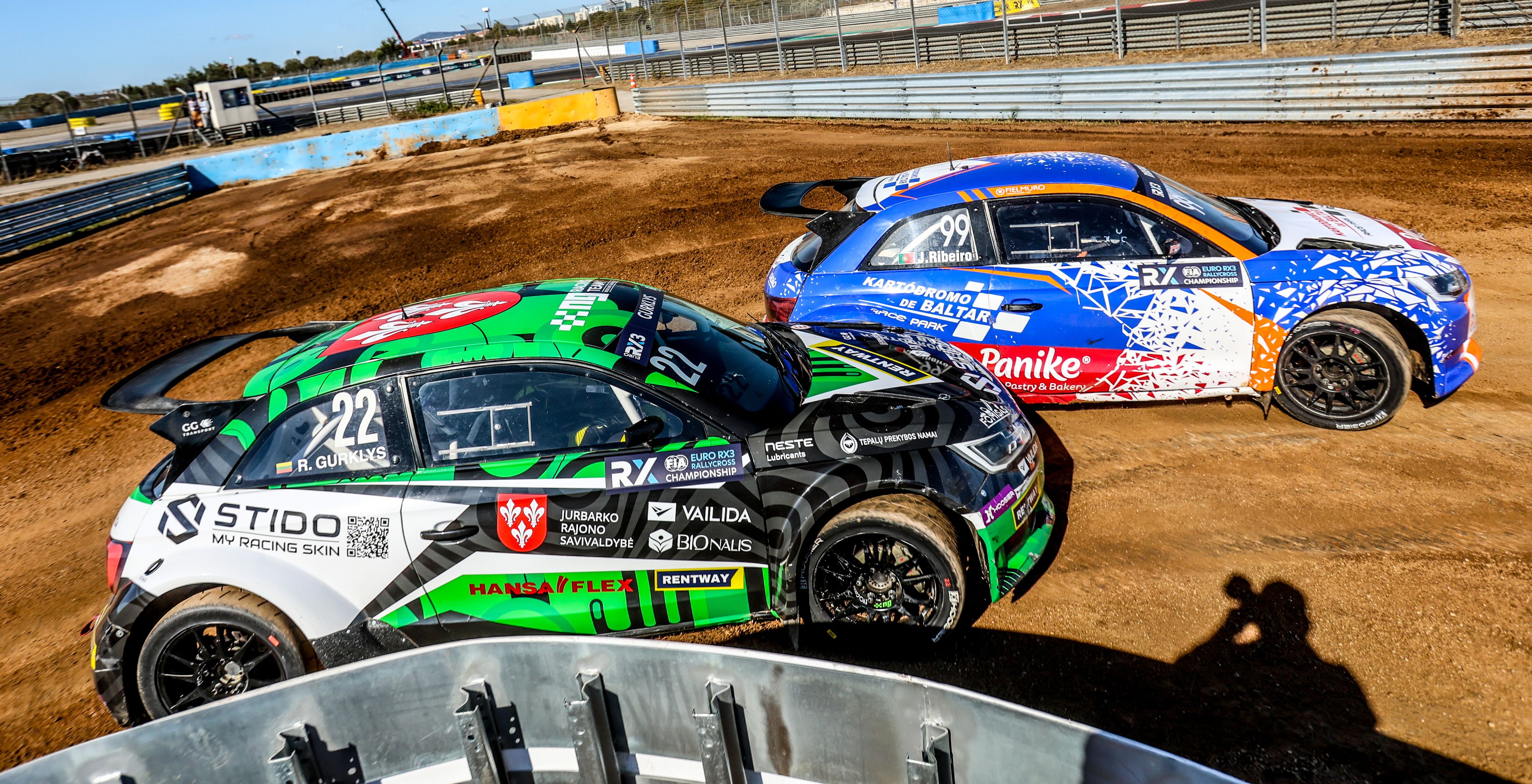 Rytis Gurklys and João Ribeiro do battle in Euro RX3 in Istanbul in 2025