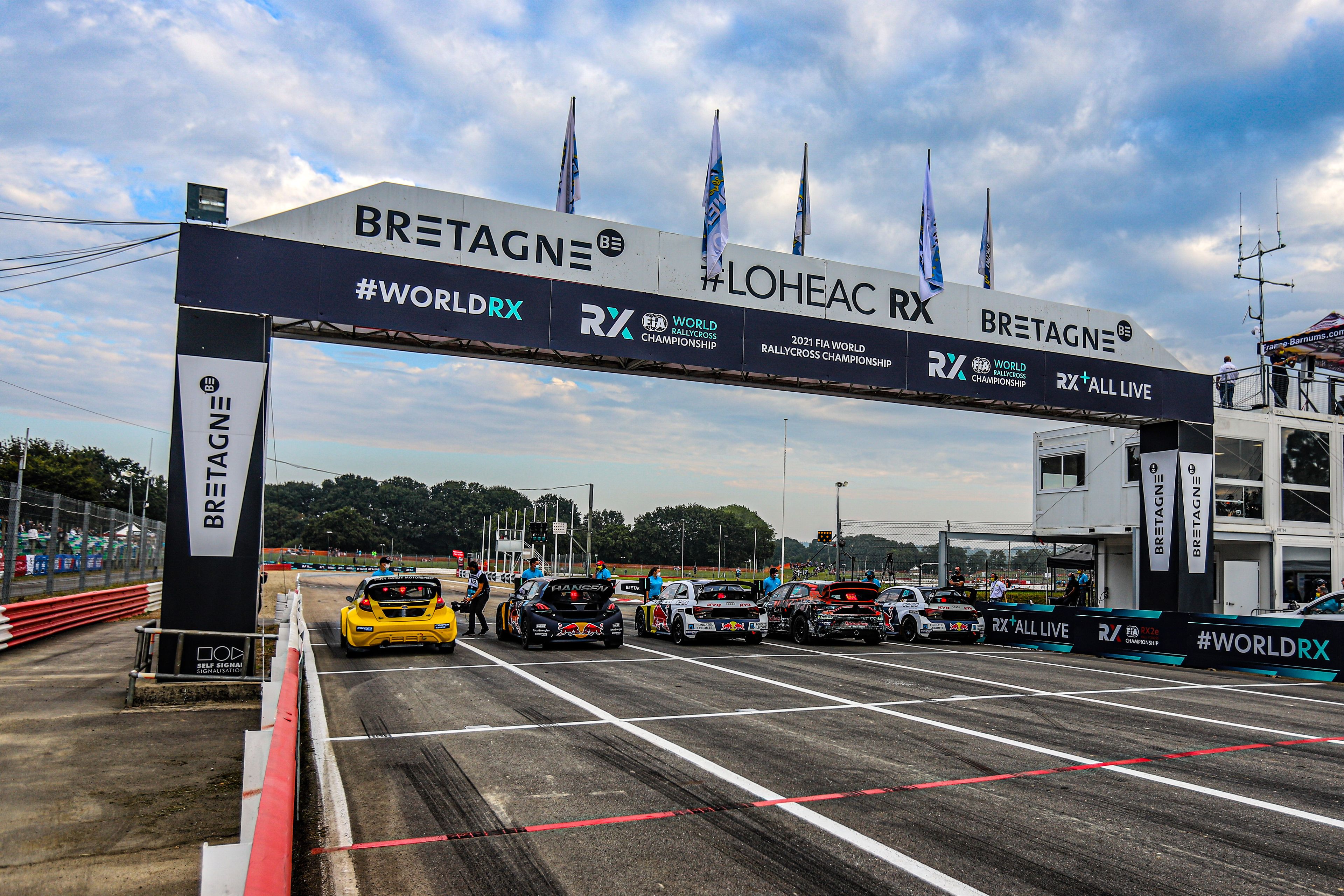 World RX action at Lohéac in France in 2021
