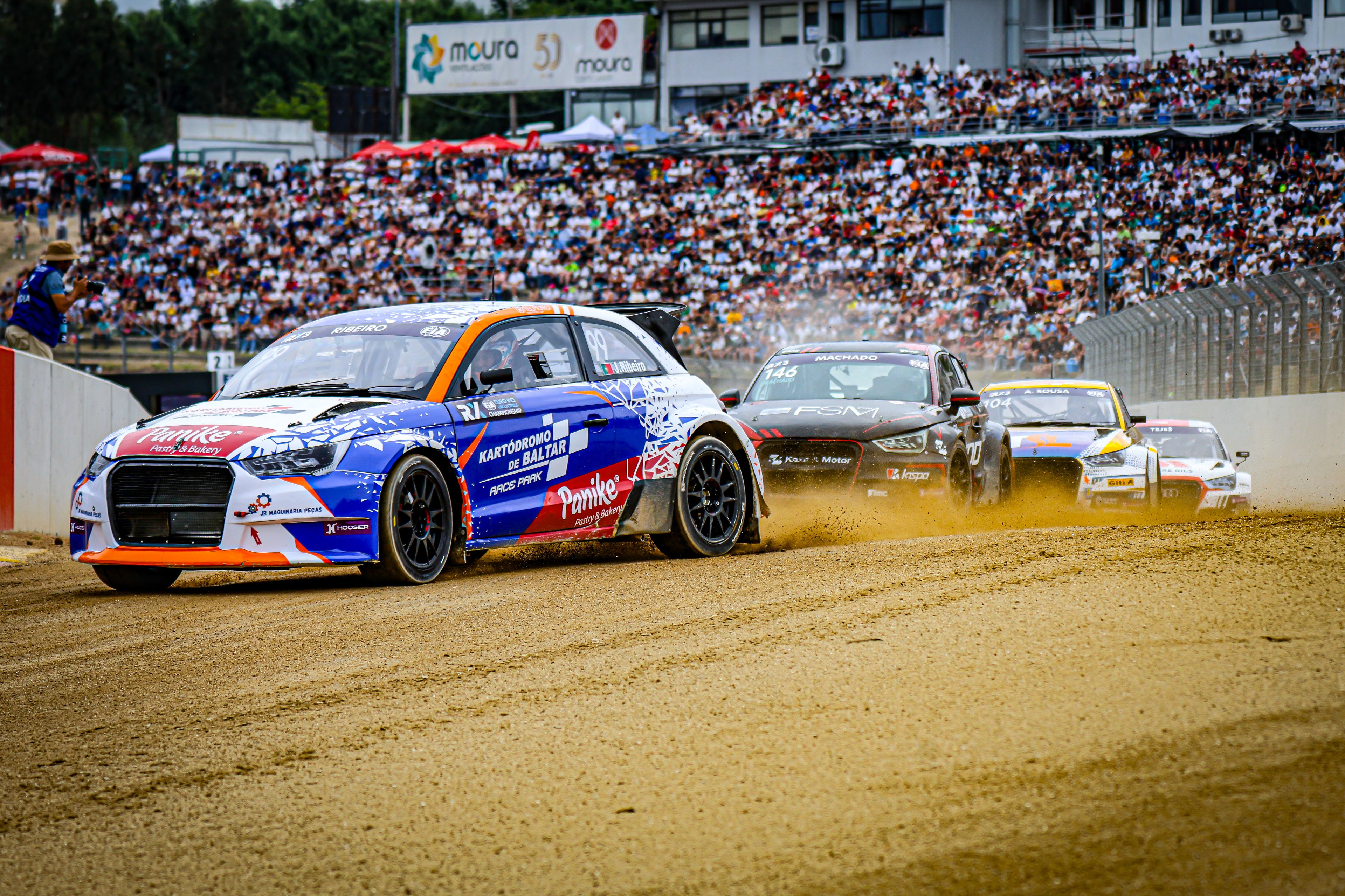 João Ribeiro leads the Euro RX3 field on home soil at Lousada in 2025