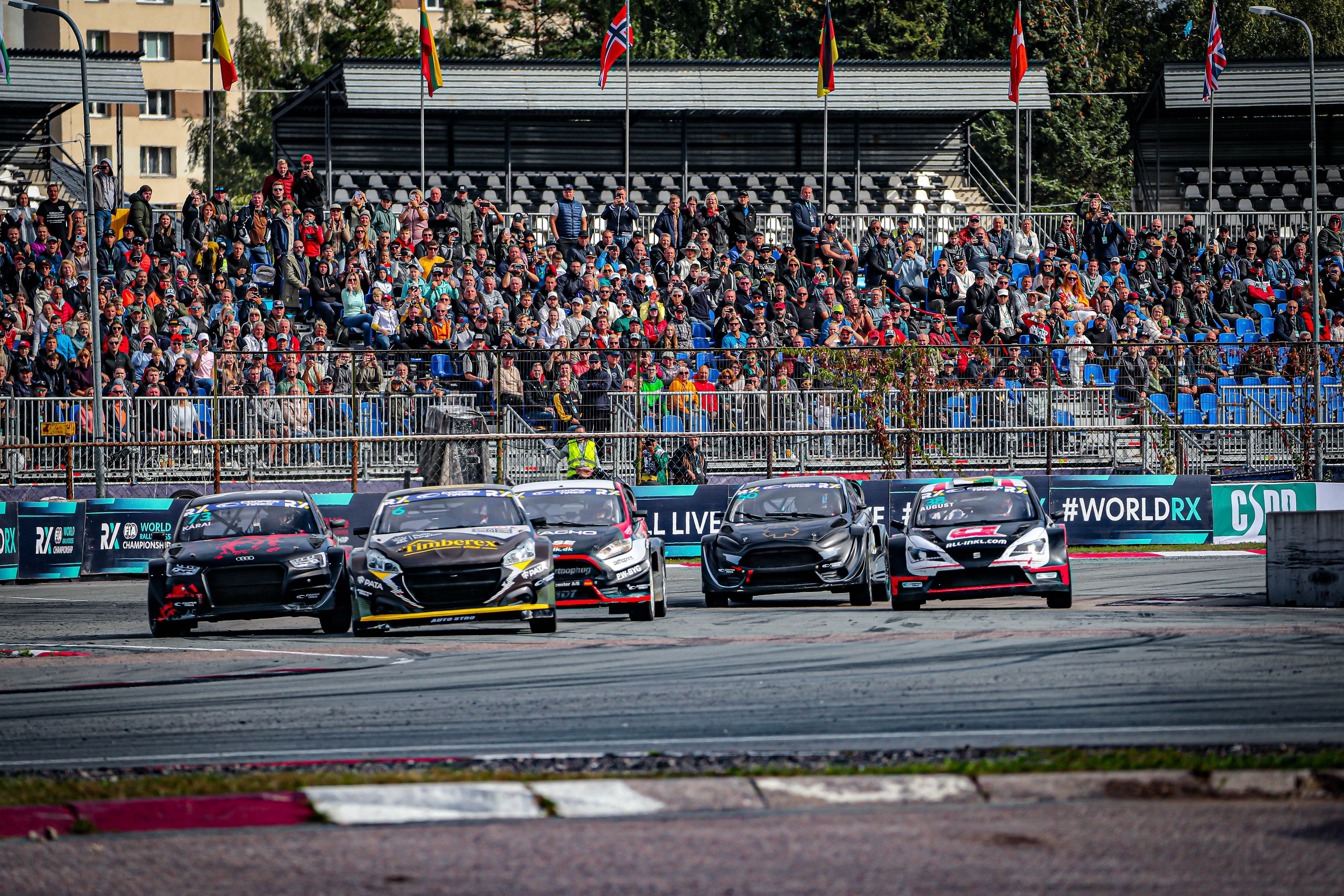 Euro RX1 action in Rīga, Latvia in 2023