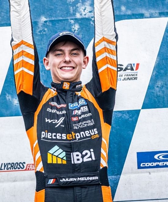 Euro RX3 competitor, Julien Meunier