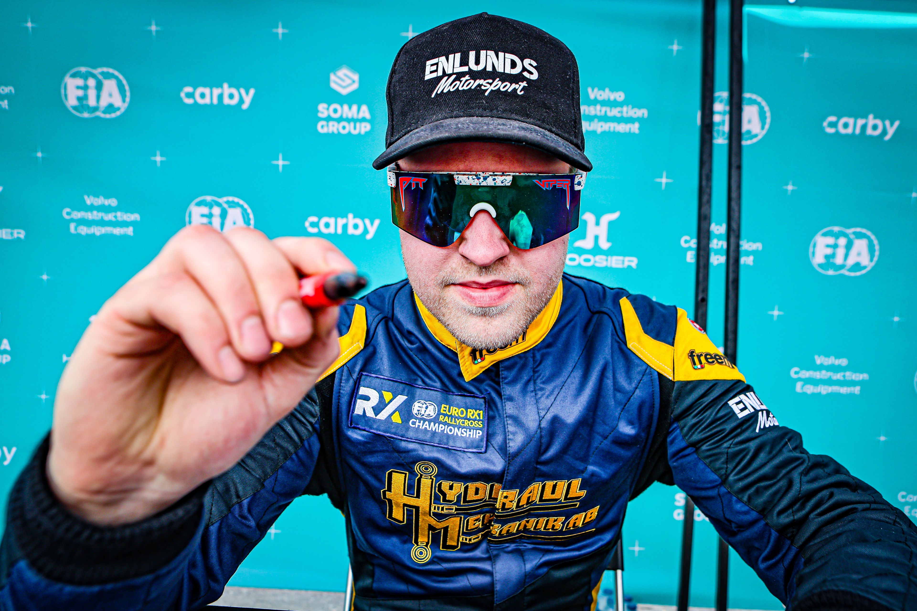 Euro RX1 competitor Martin Enlund