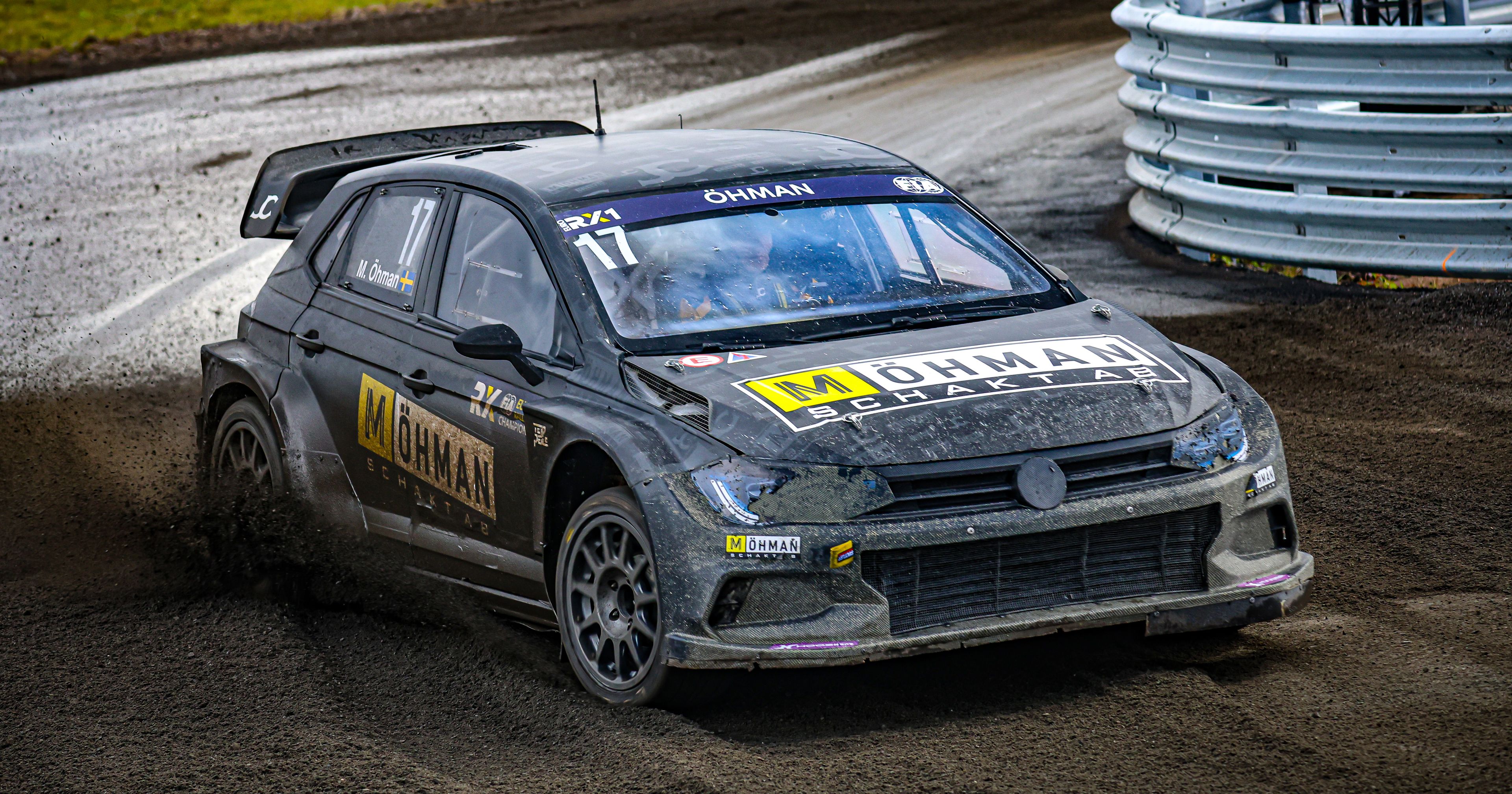 Mats Öhman on-track in Euro RX1 at Finland's KymiRing in 2025