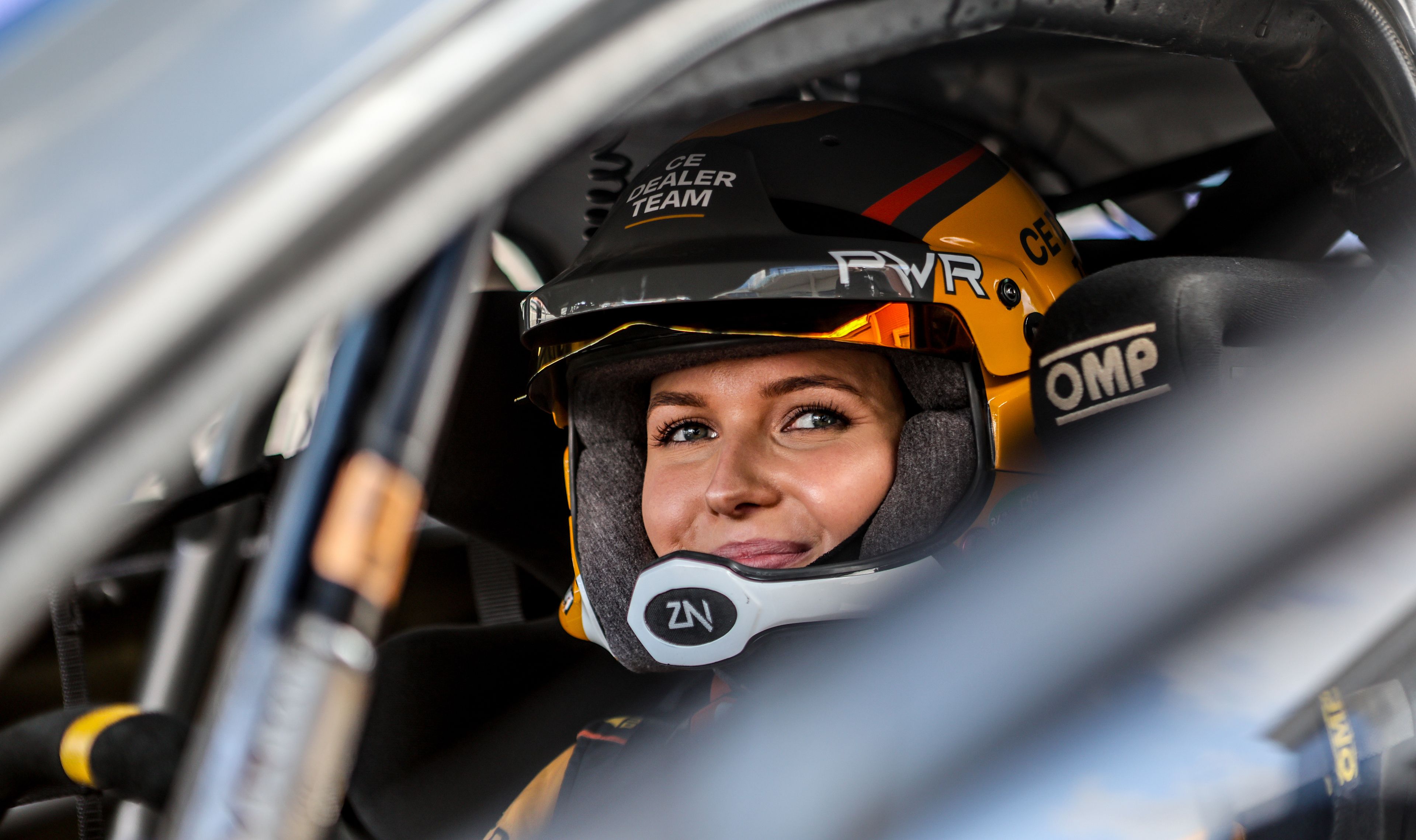 CE Dealer Team's Klara Andersson during World RX of Türkiye in Istanbul in 2025