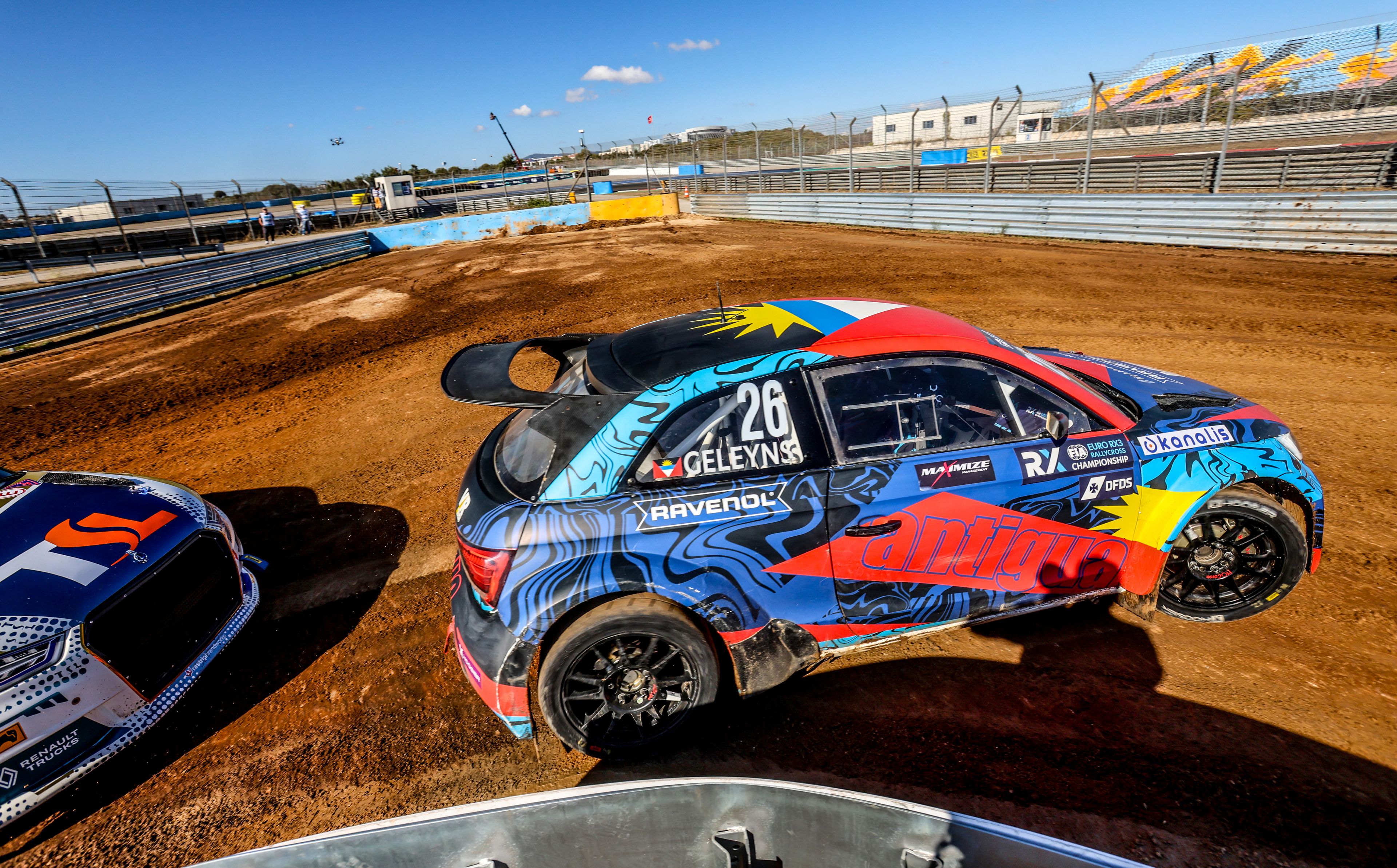 Nicolas Geleyns on-track in Euro RX3 during World RX of Türkiye in 2025