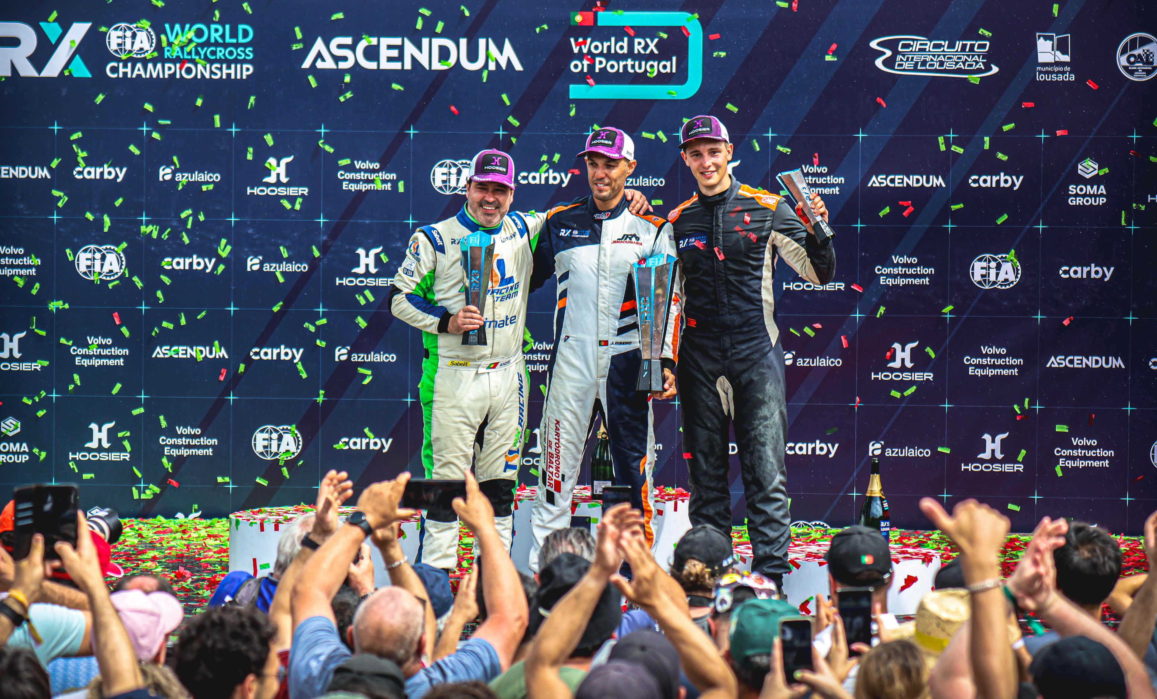 Euro RX3 podium-finishers at World RX of Portugal 2025