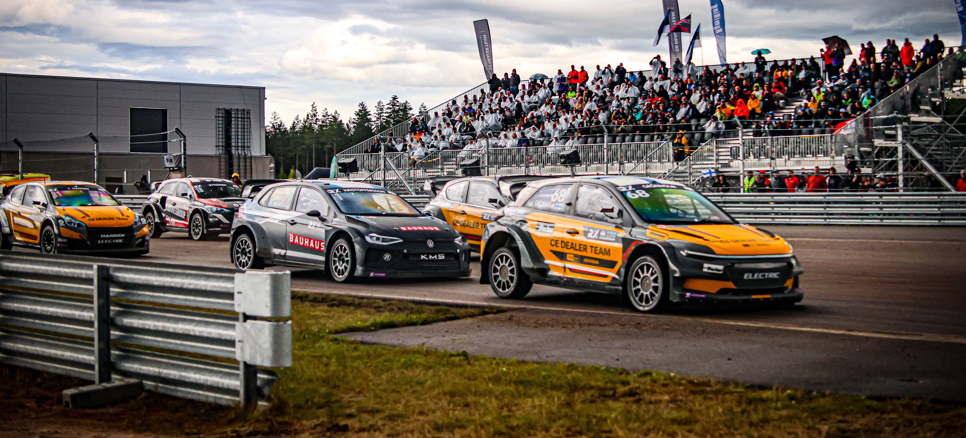 Start of the World RX Final at Finland's KymiRing in 2025 (3)