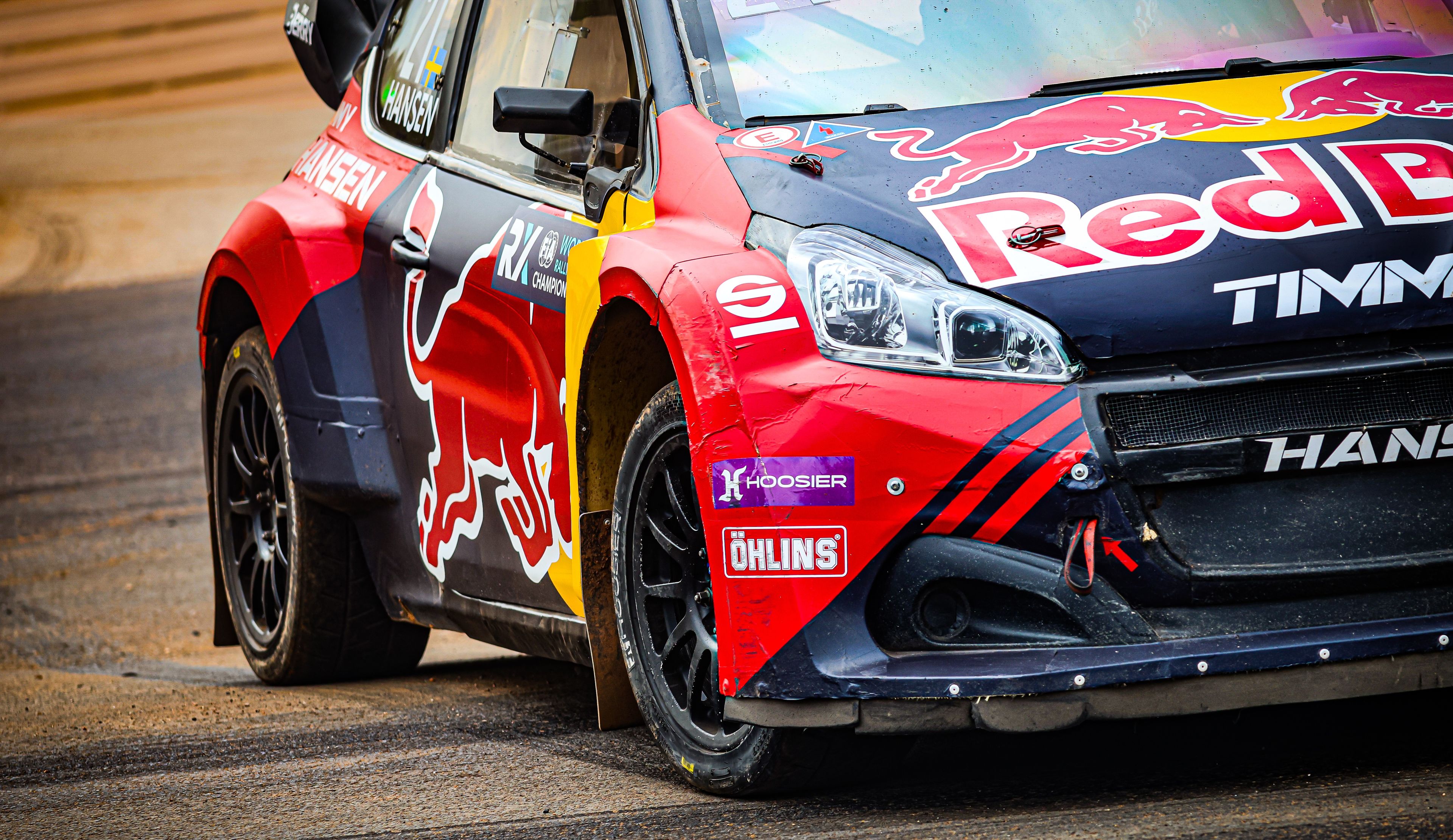 Timmy Hansen in action at World RX of Hungary 2025 (1)