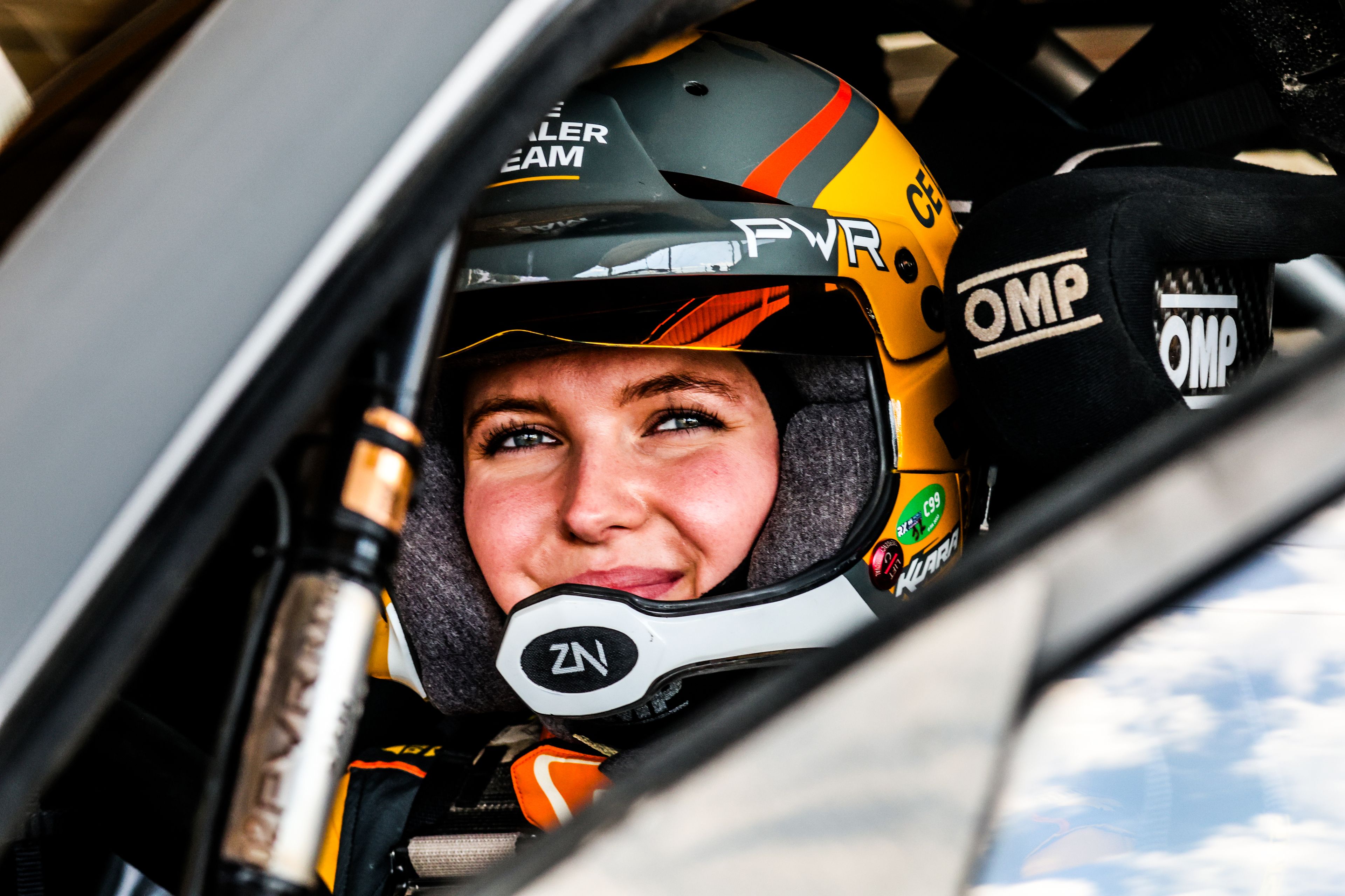 Multiple FIA World Rallycross Championship podium-finisher, Klara Andersson