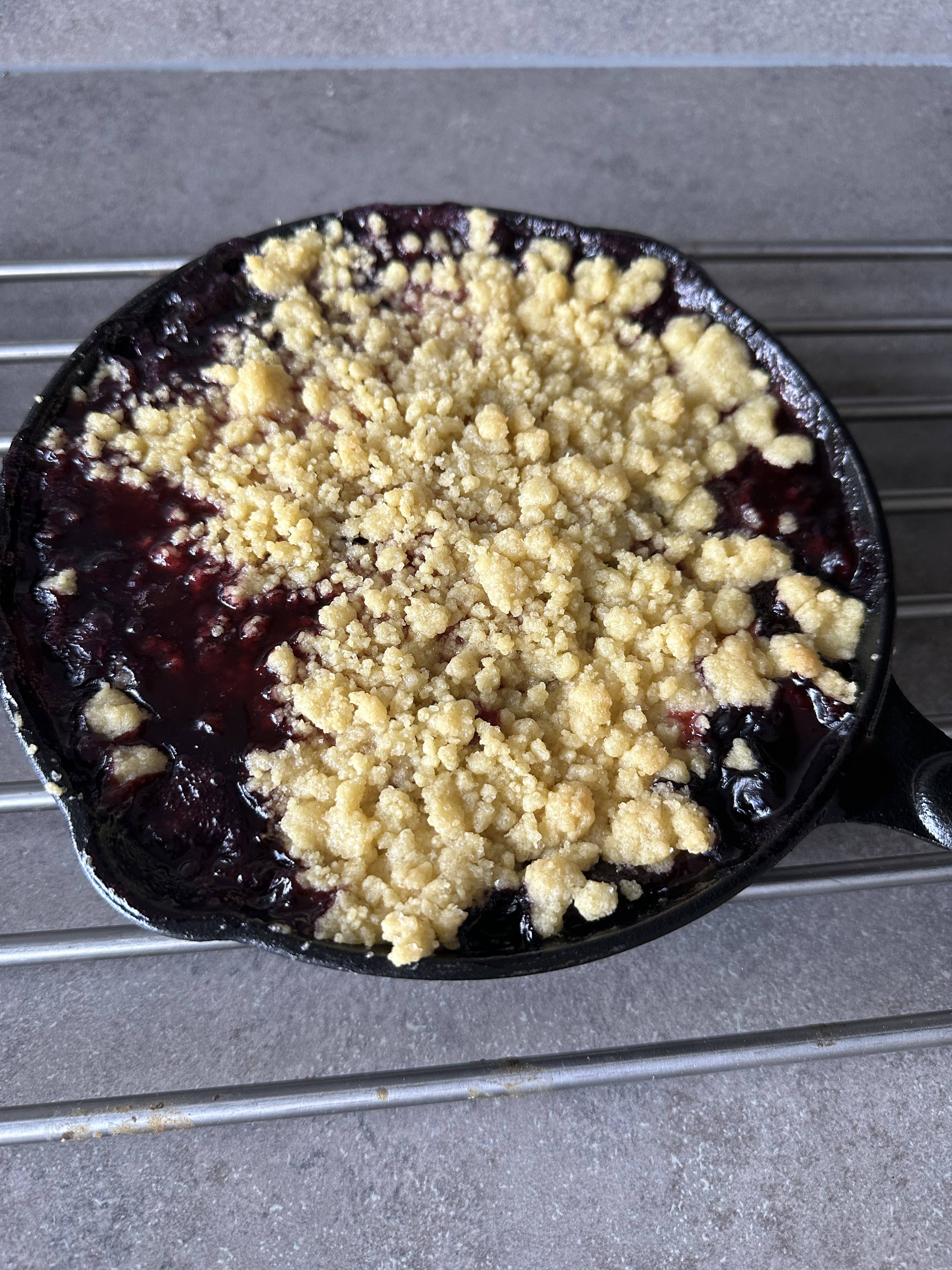Zomerfruit Crumble