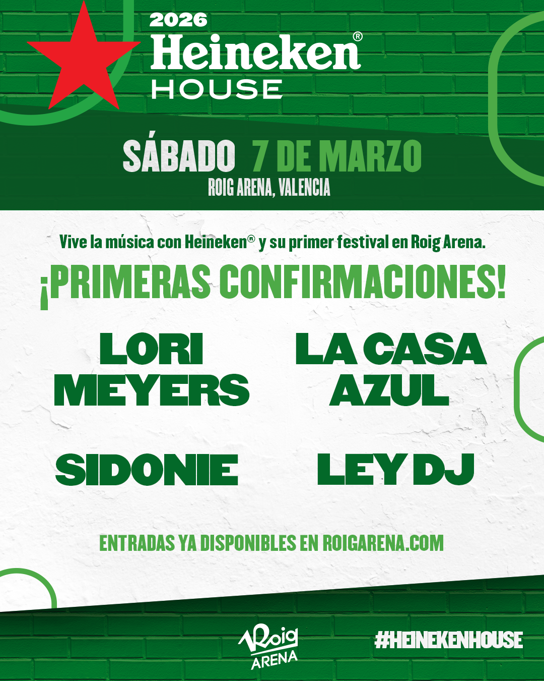 Anuncio Festival Heineken House