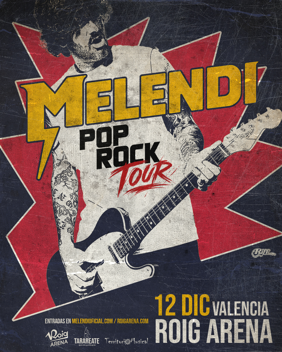Anuncio Concierto Melendi