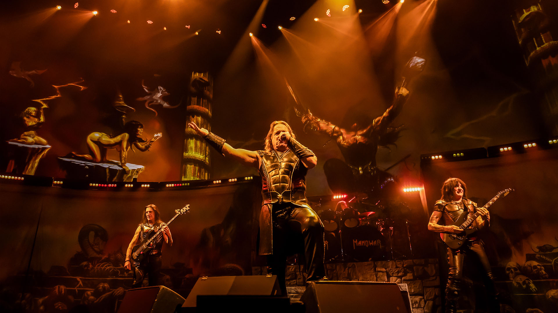 La mítica banda de heavy metal Manowar actuará en Roig Arena el 23 de marzo