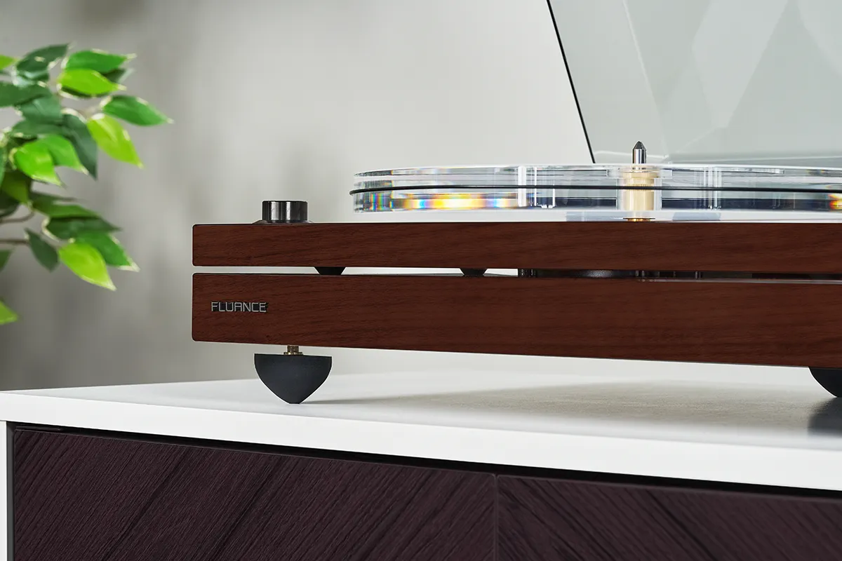 Fluance RT87 Dual Plinth Turntable Record Player VM95ML - Black