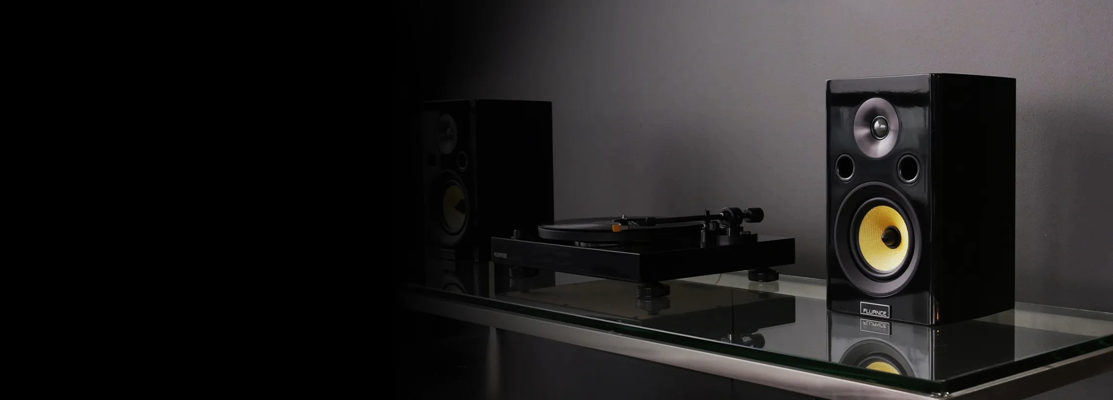 HFS Signature HiFi Two-way Bookshelf Surround Sound Speakers