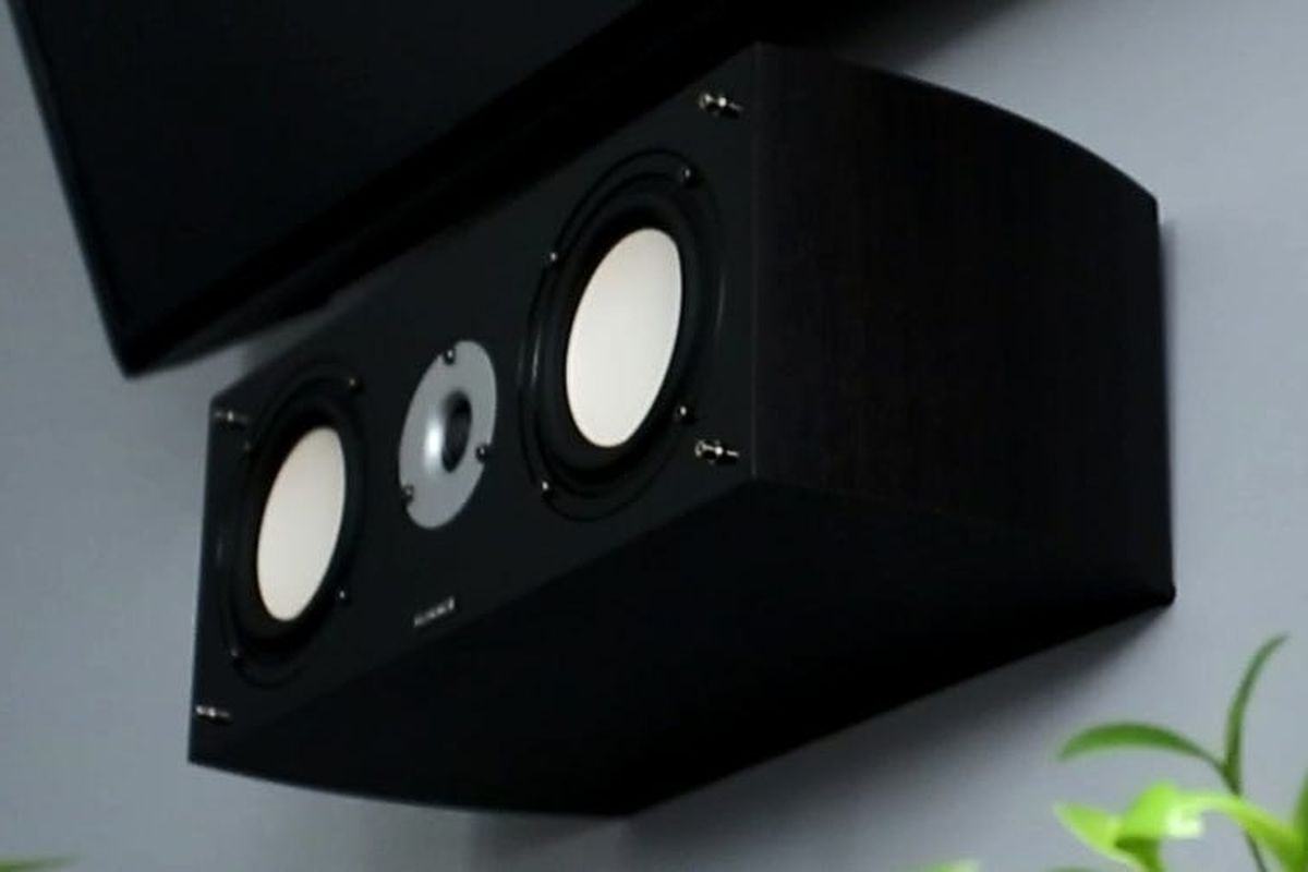 XL7C Two-Way Center Channel Speaker - Mahogany