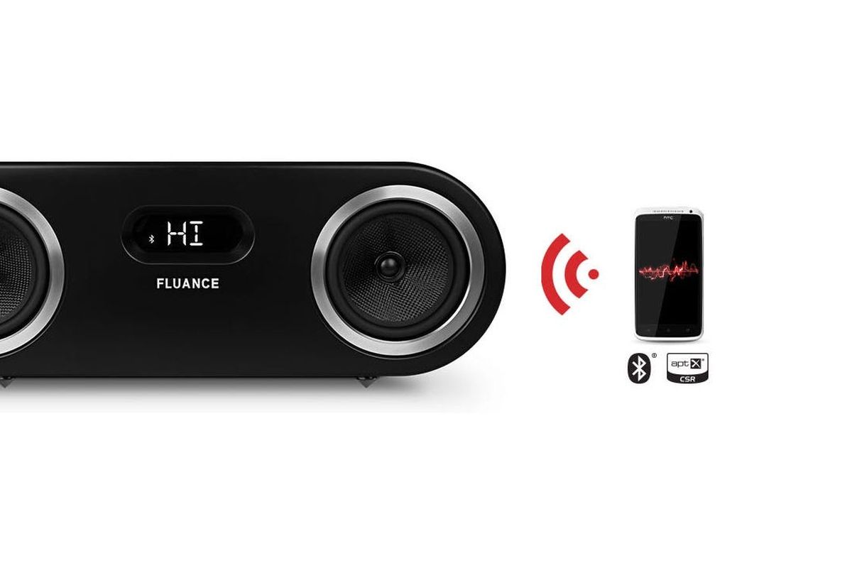 Fi50 Wireless Bluetooth Wood Speaker System (Bamboo)