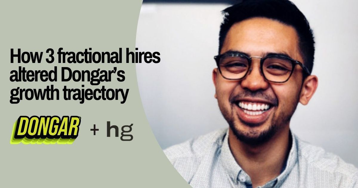 How Dongar was able to increase sales by 27%, orders by 37% and conversion rate by 19% with the help of 3 fractional hires from Hello Generalist