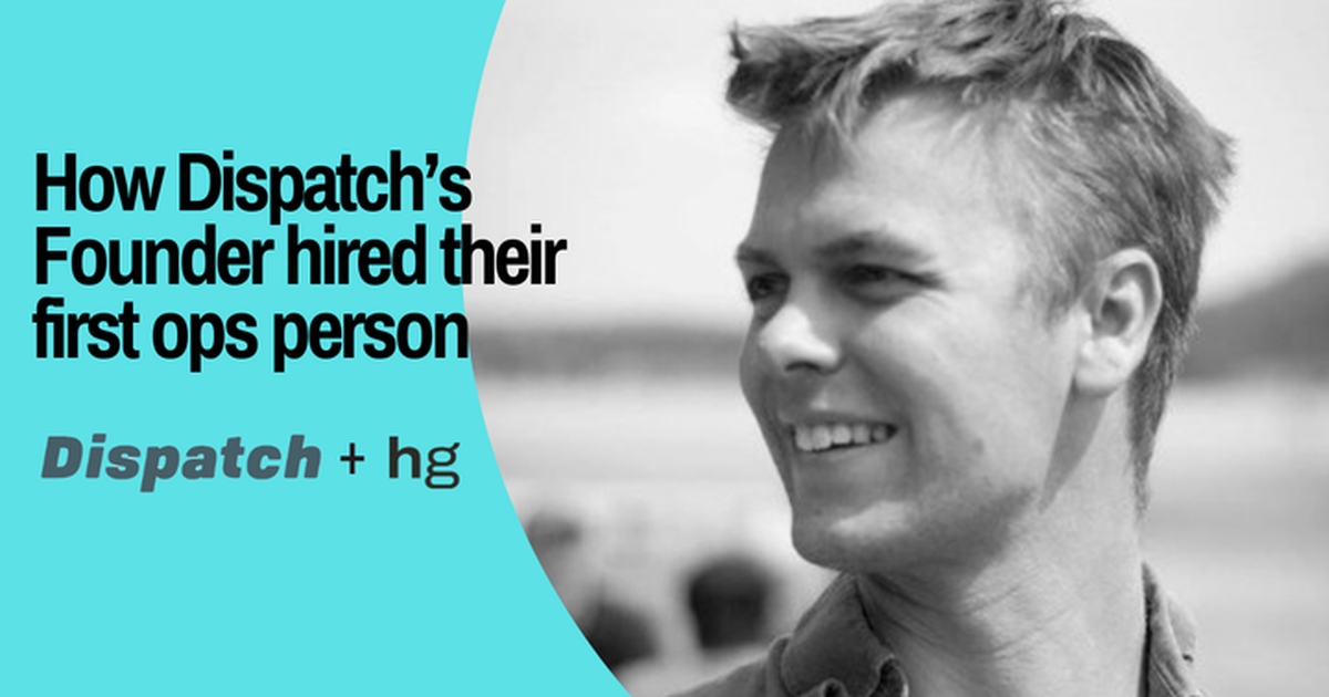 How Dispatch Founder Kevin gains back hours of crucial focus time each week, thanks to the support of his fractional hire from Hello Generalist