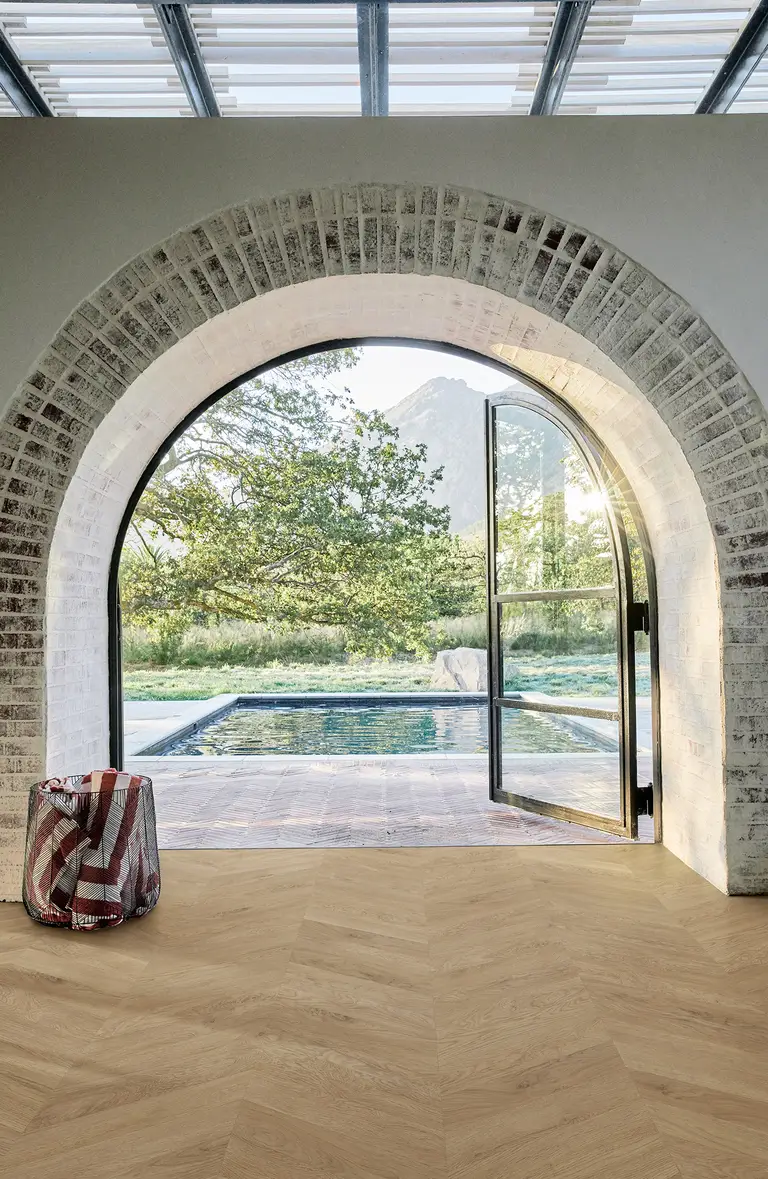 kahrs vision chevron lvt flooring