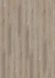 Light wood laminate flooring with varied beige and grey tones, showing realistic wood grain patterns and a smooth, matte finish.